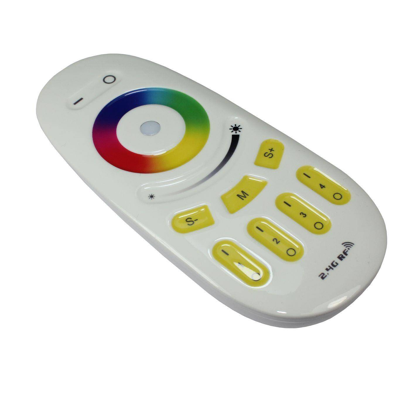 MiLight MiBoxer RGB RGBW LED 4-Zone Fernbedienung Touch Weiß RGB+W; 5-Pin