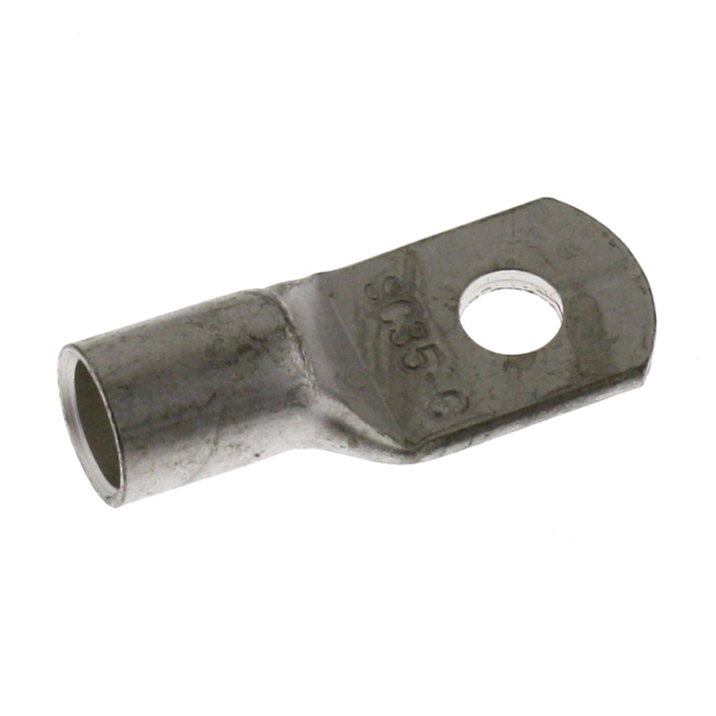 Rohrkabelschuh blank 35mm² Lochdurchmesser M6 SC35-6 Ringzunge Kupfer verzinnt Rohrkabelschuh blank 35mm² Lochdurchmesser M6 SC35-6 Ringzunge Kupfer verzinnt