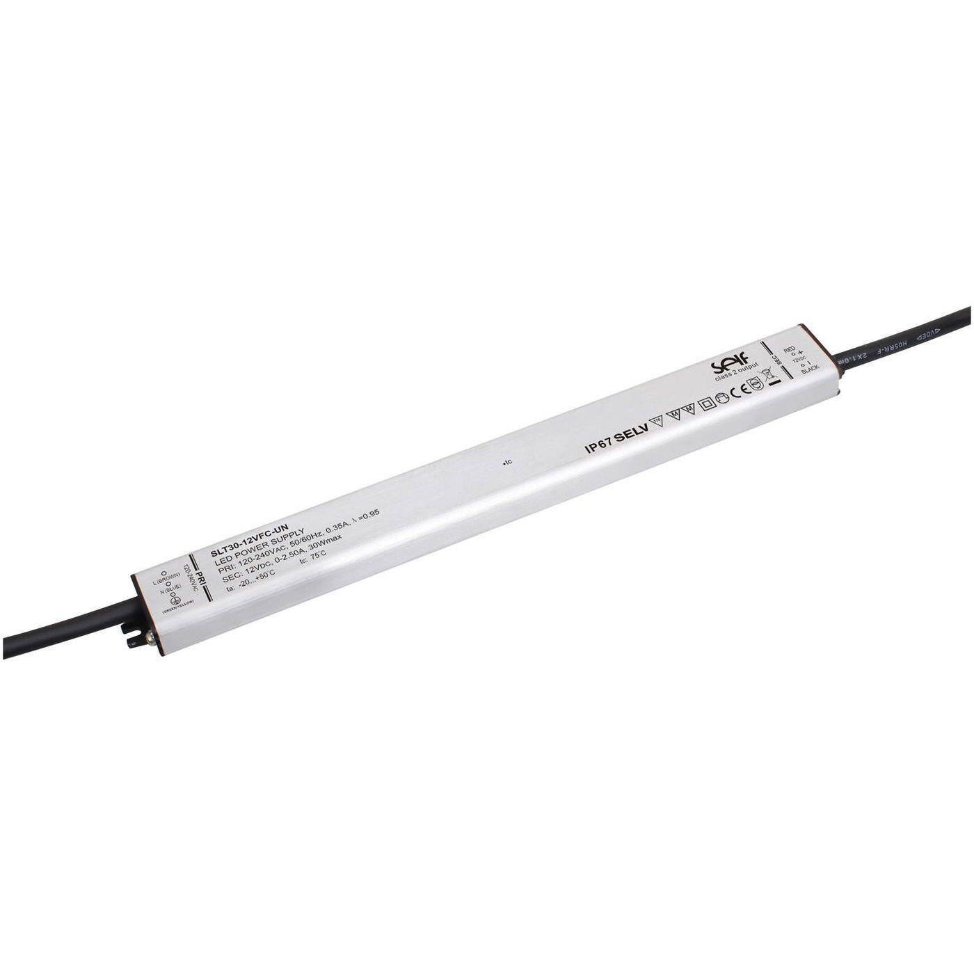 SLT30-12VFC-UN 30W 12V 2,5A LED power supply Transformer Driver IP67 SLT30-12VFC-UN 30W 12V 2,5A LED power supply Transformer Driver IP67