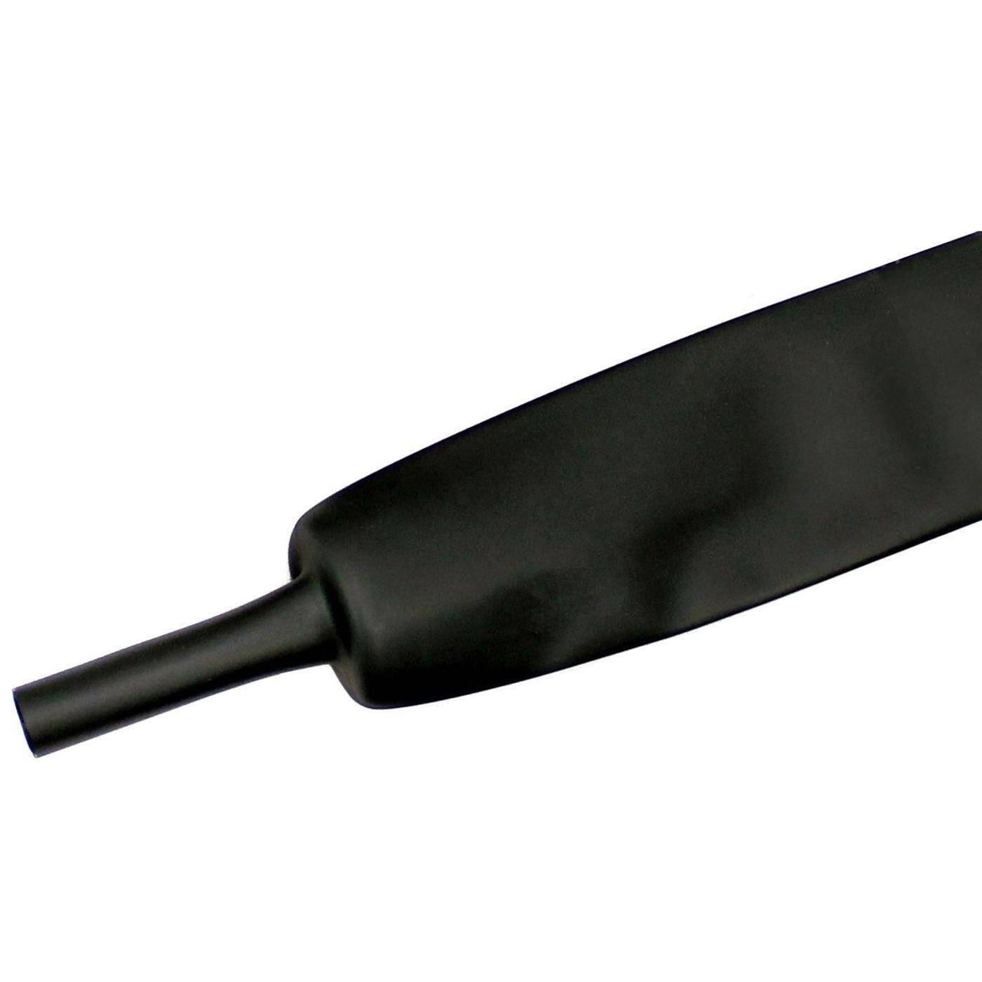 Lumonic Schrumpfschlauch Meterware 3:1 mit Kleber Schwarz - Hier von: 40mm auf 13mm - Dickwandiger Schrumfpschlauch in verschiedenen Größen
