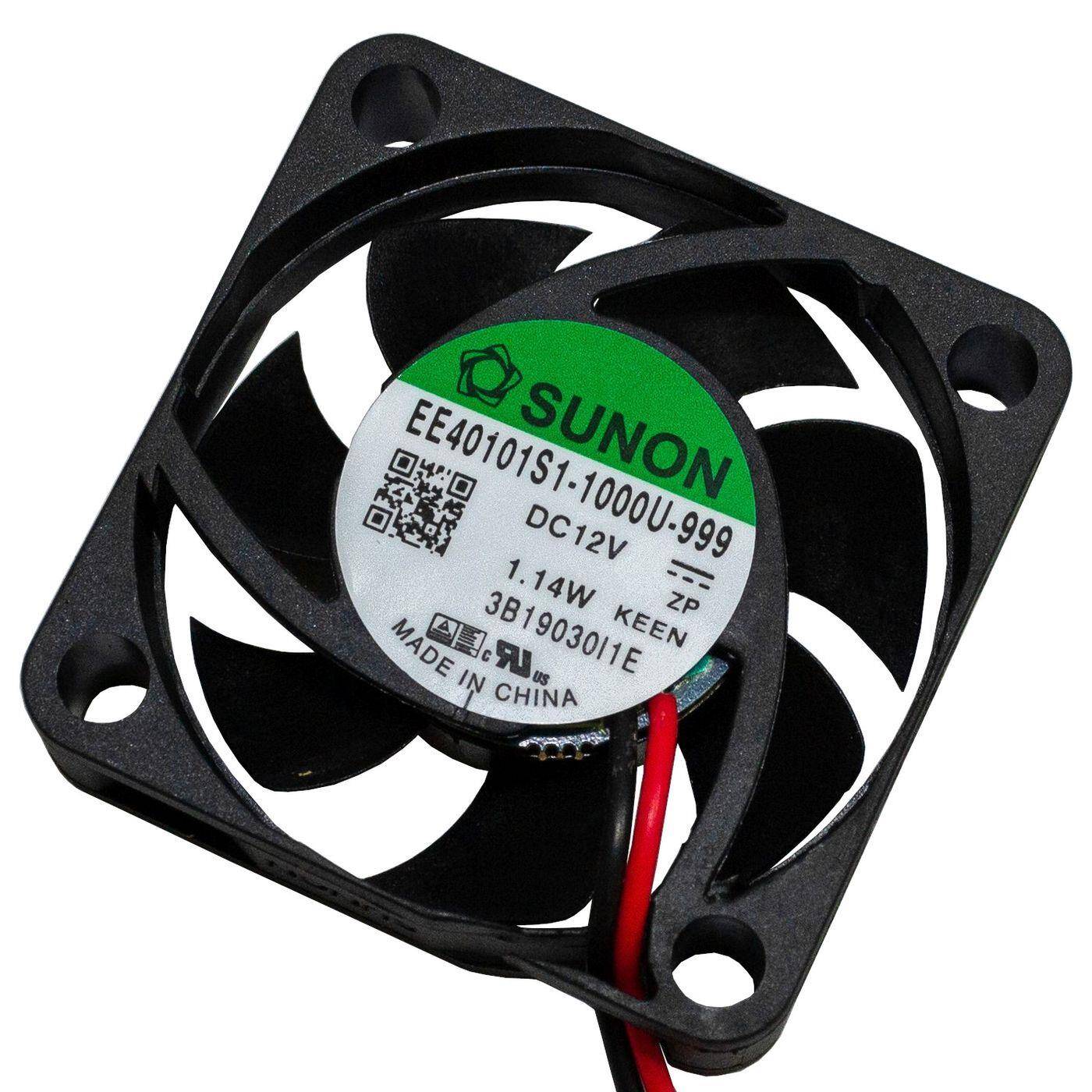 Fan 12V DC 0,99W 40x40x10mm 13,9m³/h 7300U/Min 13,9m³/h Sunon EE40101S11000U999 Fan 12V DC 0,99W 40x40x10mm 13,9m³/h 7300U/Min 13,9m³/h Sunon EE40101S11000U999