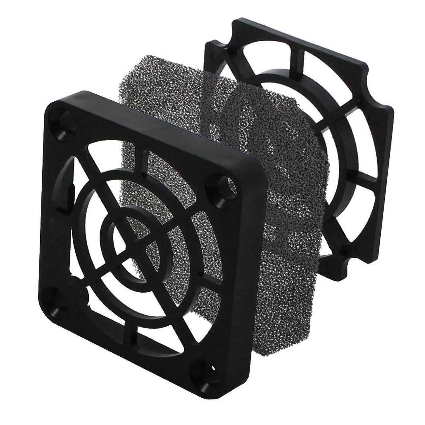 Lüftergitter + Staubfilter 40x40mm 30ppi 3-teilig Wechselfilter Lüftergitter + Staubfilter 40x40mm 30ppi 3-teilig Wechselfilter