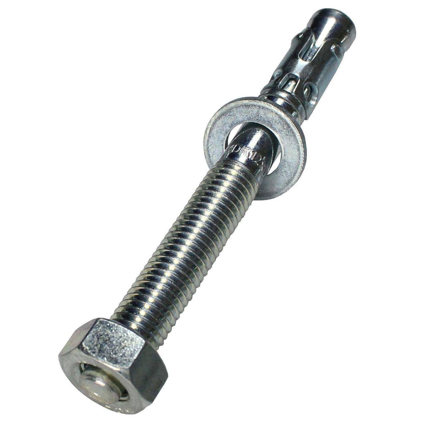 M12 x 115mm Schwerlastanker Verzinkt Keilanker Metalldübel Bolzenanker Blitzdübel