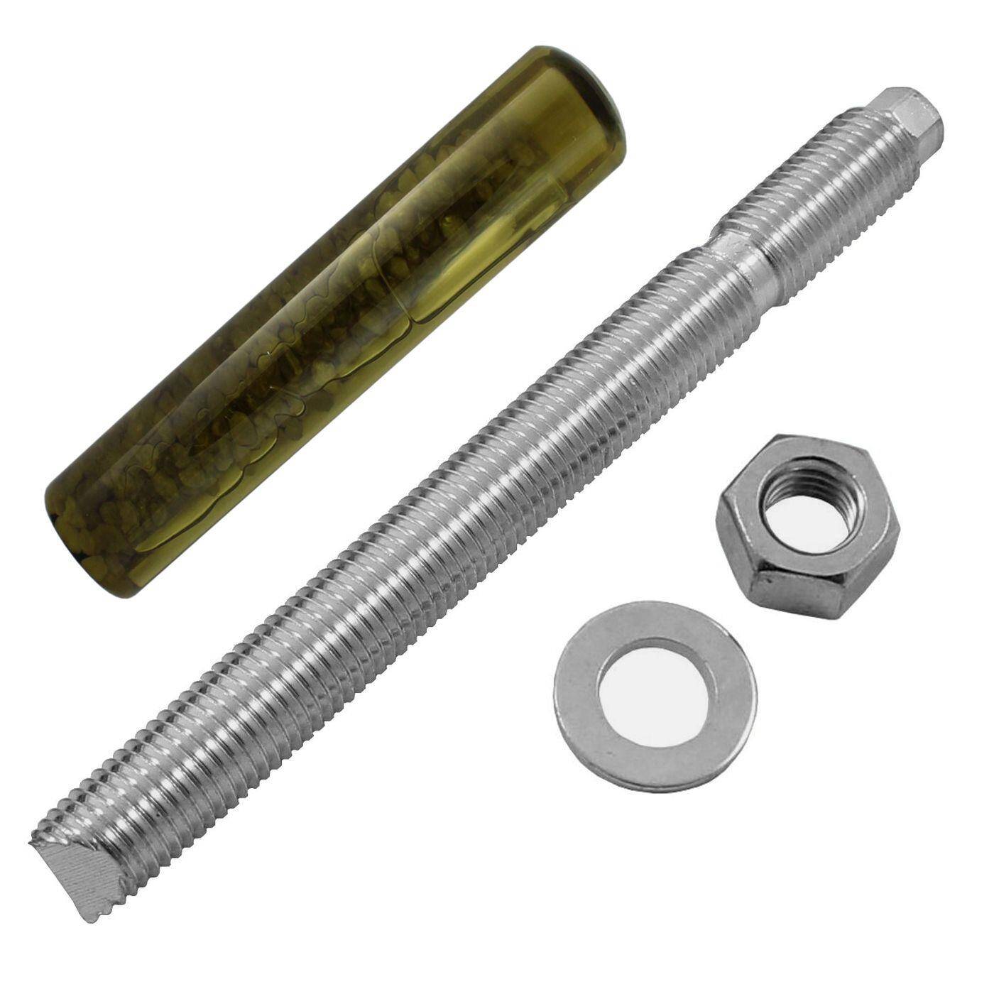 M20 x 220mm anchor rod A2 Stainless Steel Metal dowels Heavy Duty Anchor + Composite anchor cartridge