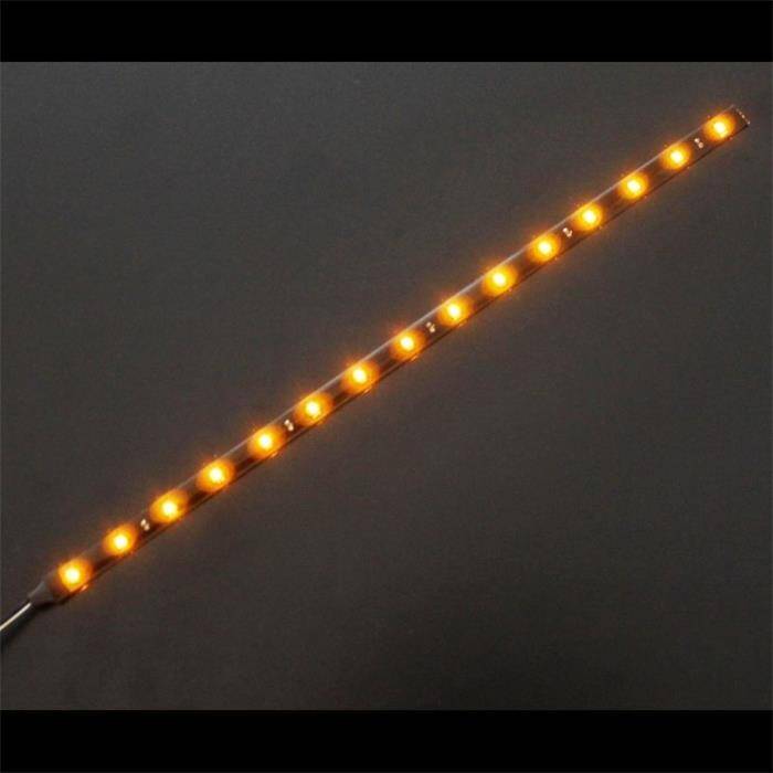 0,3m (30cm) LED Streifen Band Leiste 12V Gelb IP65 18LEDs 60LED/m SMD3528 0,3m (30cm) LED Streifen Band Leiste 12V Gelb IP65 18LEDs 60LED/m SMD3528