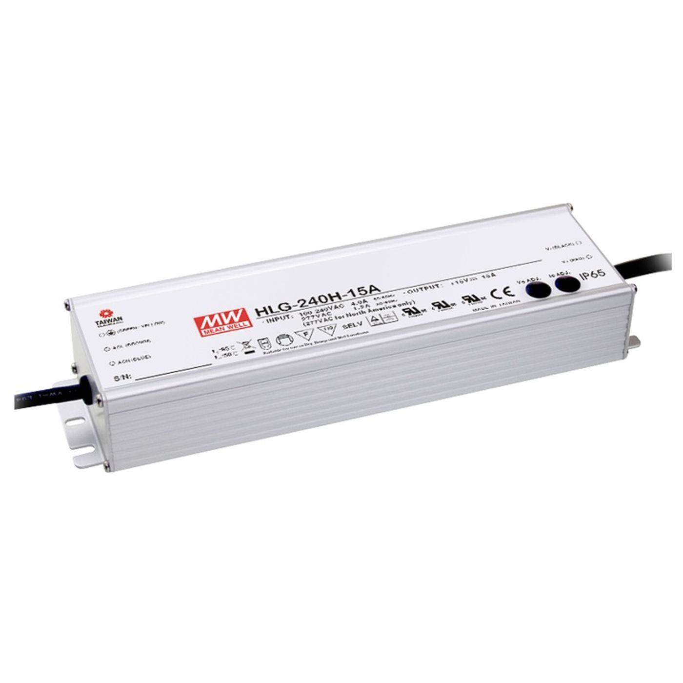 MEAN WELL HLG-240H-12A 192W 12V 16A LED power supply IP65