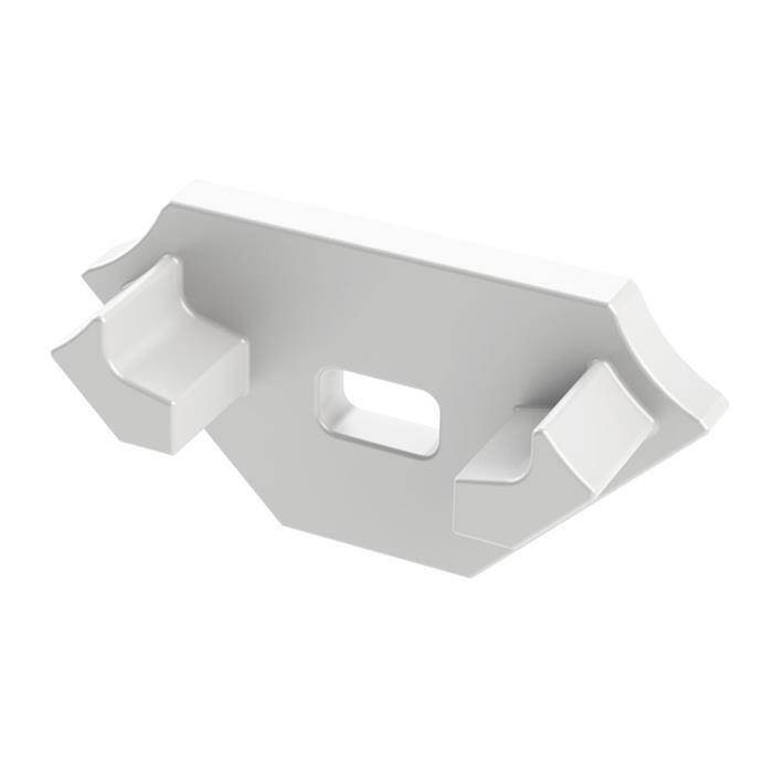 Endkappe für Lumonic Typ C LED Profile Halter Kunststoff Weiß Endkappe für Lumonic Typ C LED Profile Halter Kunststoff Weiß