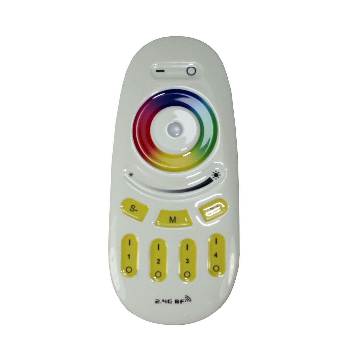 MiLight MiBoxer RGB RGBW LED 4-Zone Remote control Touch White for colour changing strips 4-Pin + 5-Pin