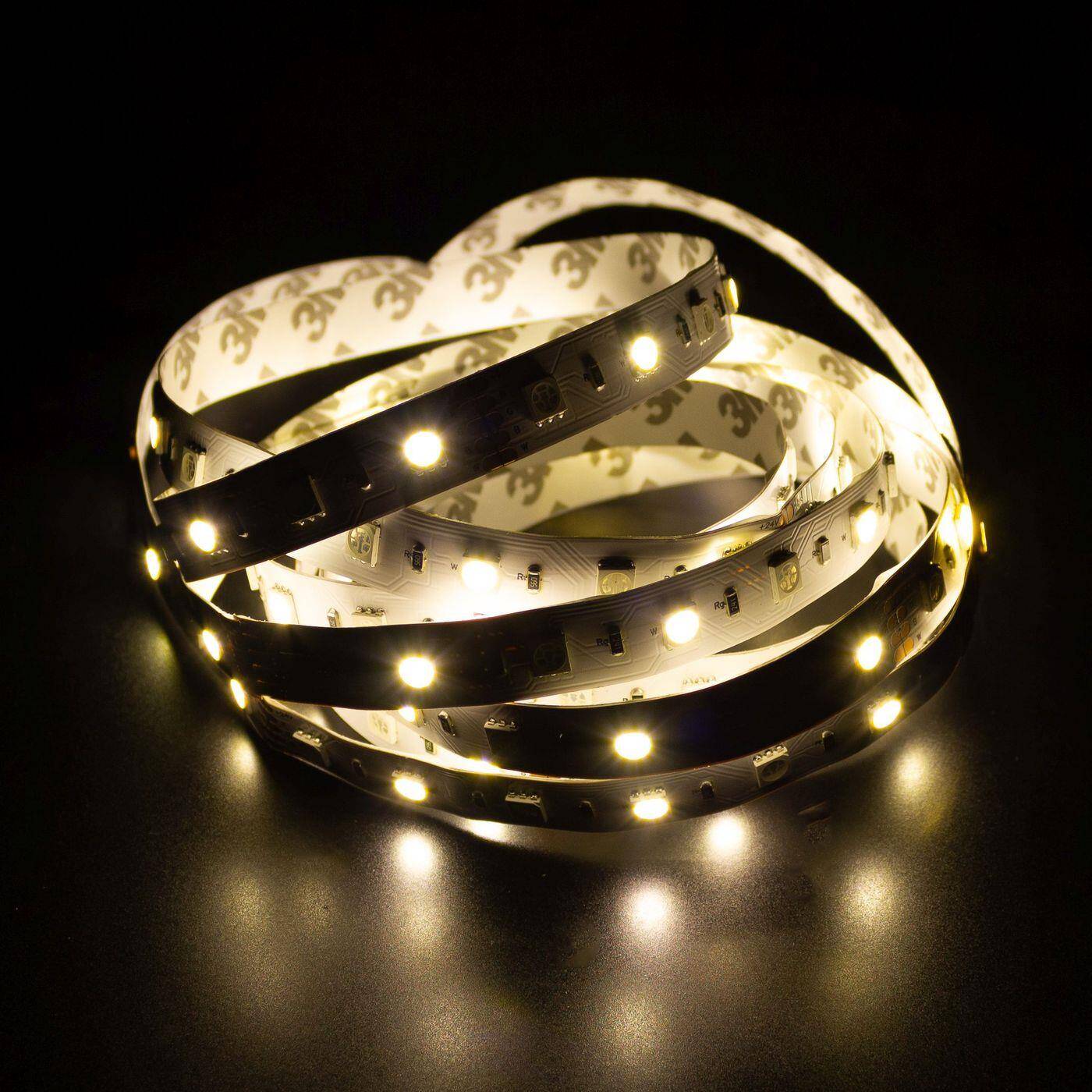 Lumonic LED Strip 5m RGBWW 3000K LED Leiste 24V IP20 300LEDs 60 LED/m SMD5050 I farbwechsel LED Streifen I LED Stripe 500cm, LED Band, LED Lichtband