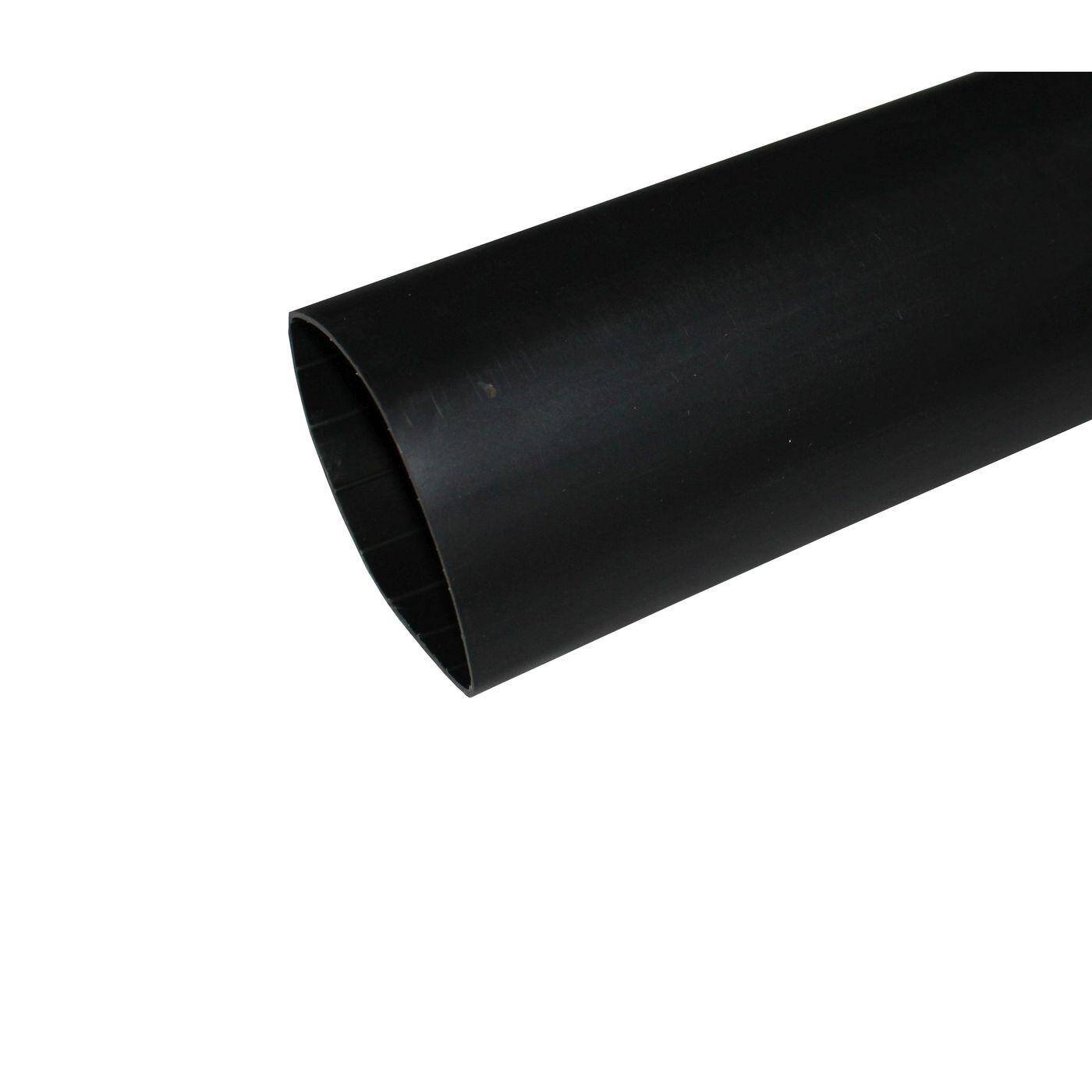 Lumonic Schrumpfschlauch Meterware 6:1 mit Kleber Schwarz - Hier von: 69,8mm auf 11,7mm - Dickwandiger Schrumfpschlauch in verschiedenen Größen