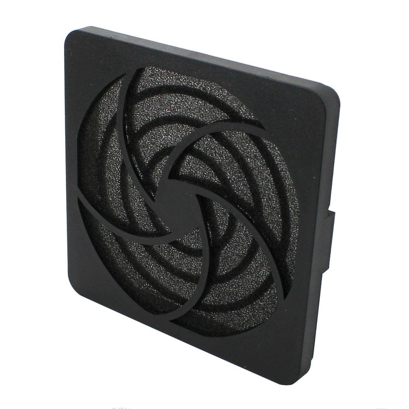 Lüftergitter + Staubfilter 80x80mm 45ppi 3-teilig Wechselfilter
