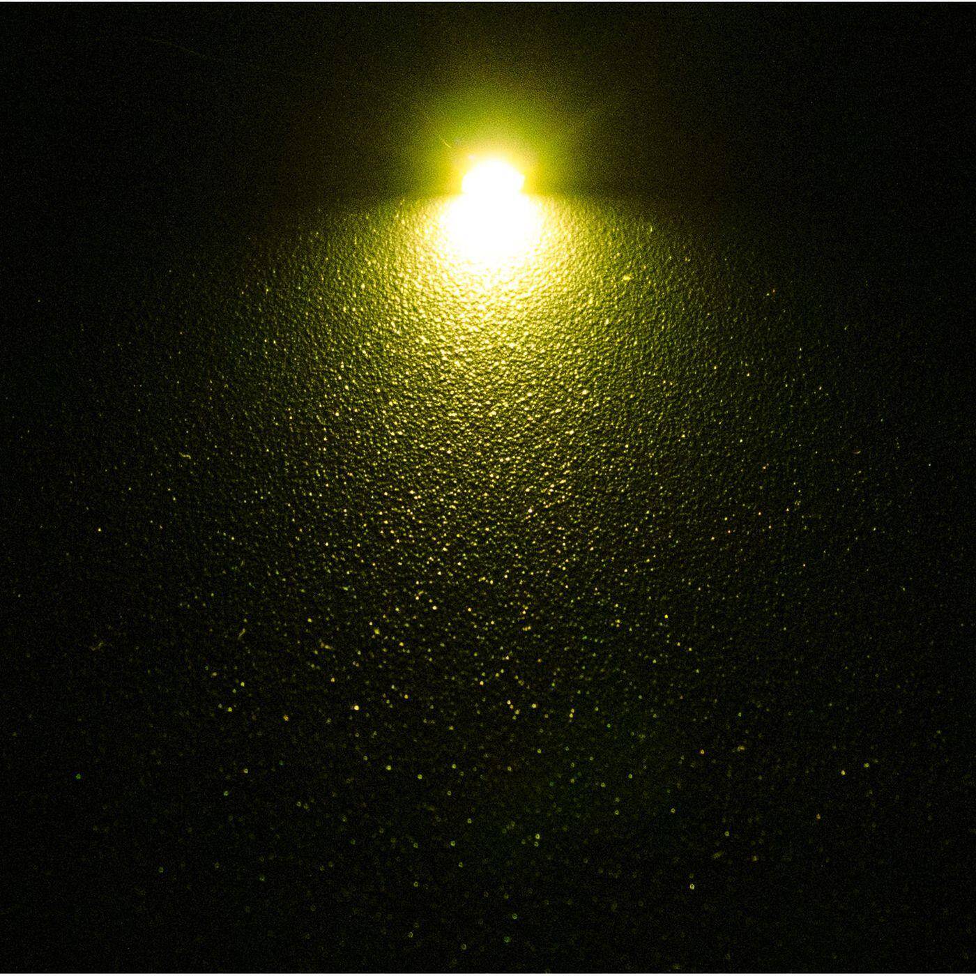 10x Superhelle LEDs SMD 1206 Gelb mit Kupferlackdraht 20cm + 12V Vorwiderstand