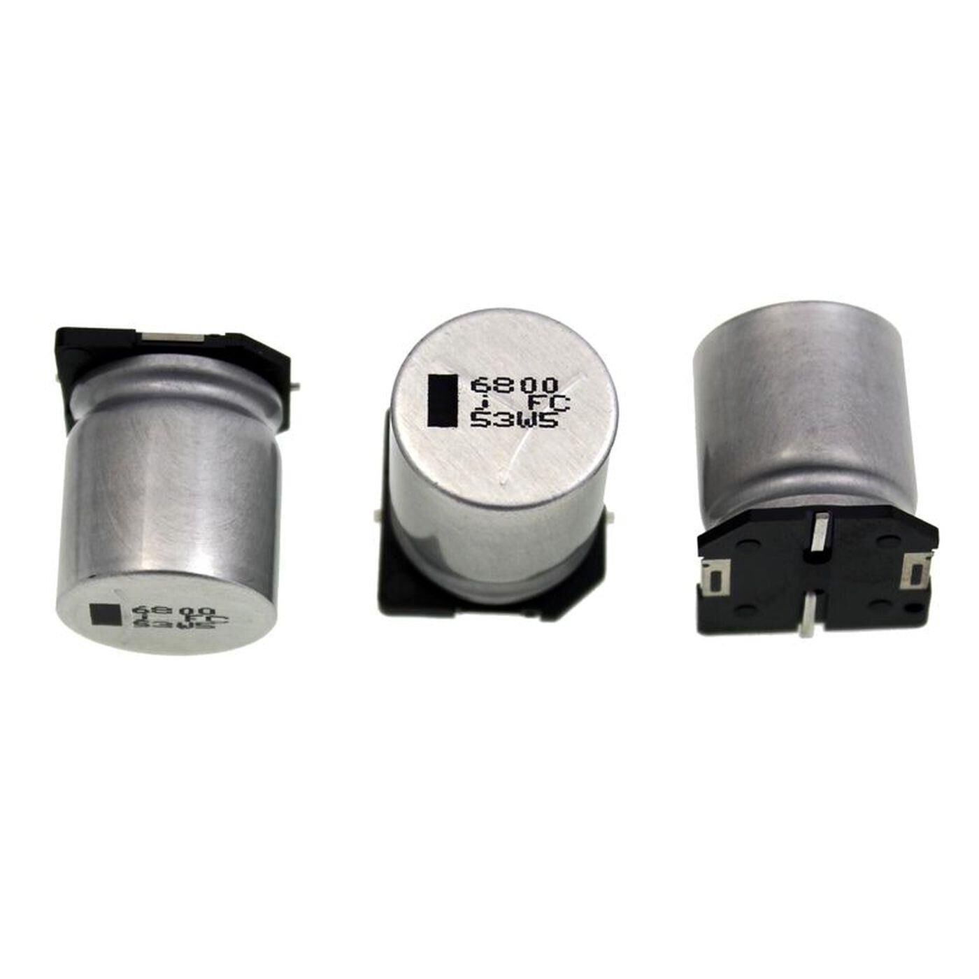 SMD Electrolytic capacitor 6800µF 6,3V 105°C EEVFC0J682M d18x21mm 6800uF