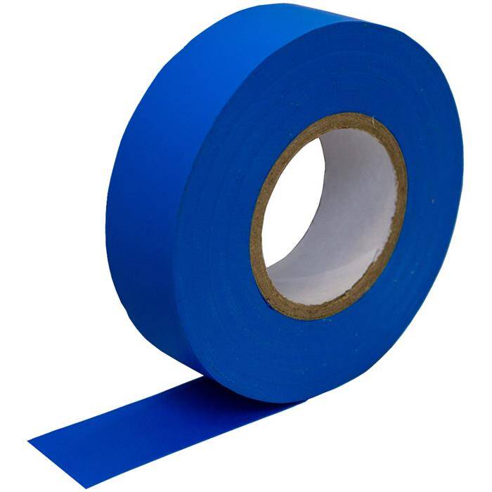 20m PVC Insulating tape 19mm Adhesive tape Blue Insulating tape Electrician Hobbyist