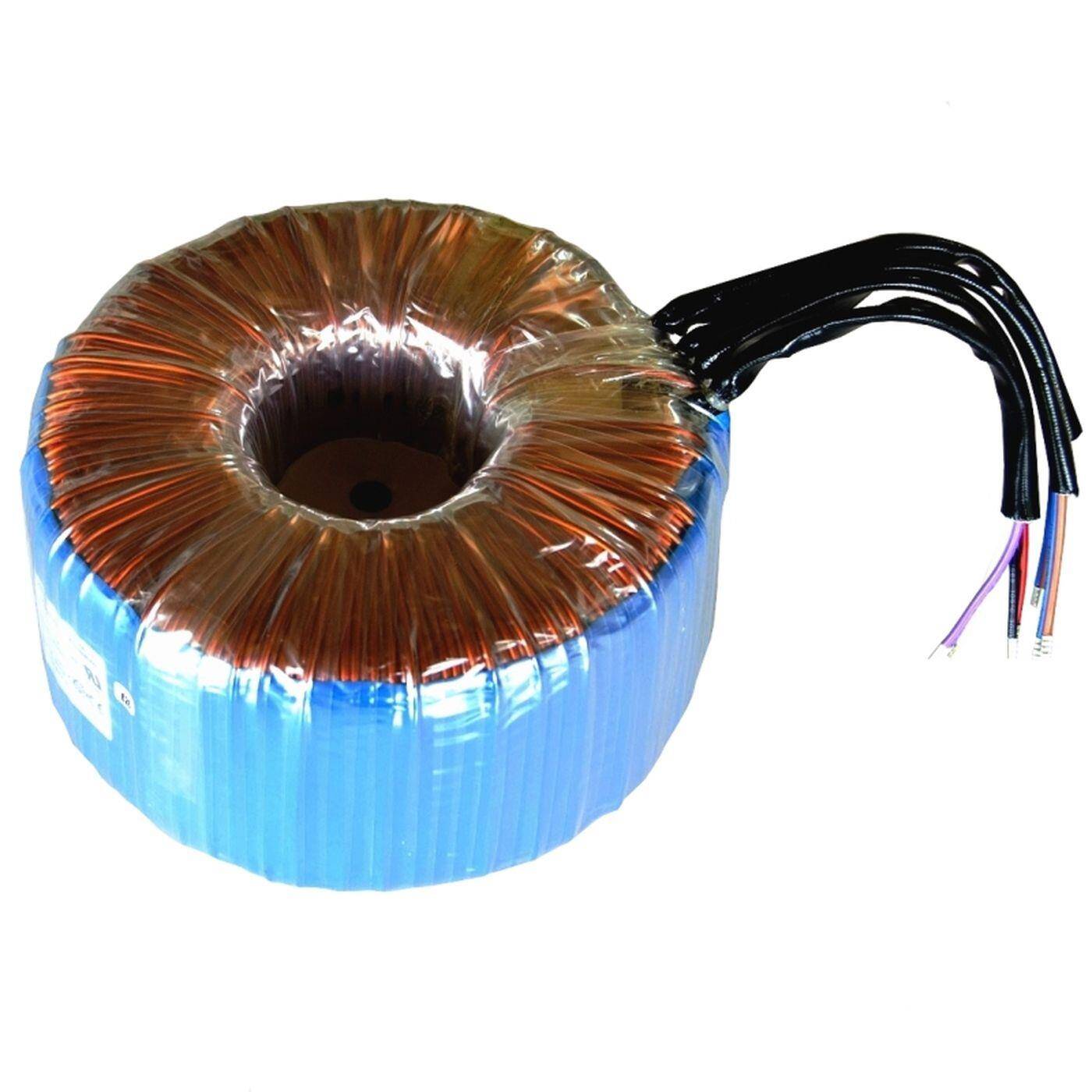 Lumonic Ringkerntrafo Transformator 2000VA 2x115V für Audio, Industrie, Halogen und Schienensysteme - 230V Eingangsspannung - 230V Sekundärspannung - Modell RTO-825080