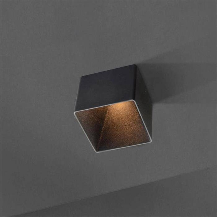 LED Deckeneinbau Lampe Quadratisch Blocky 9W 350lm Warm-Weiß 3000K 70x70mm 24° LED Deckeneinbau Lampe Quadratisch Blocky 9W 350lm Warm-Weiß 3000K 70x70mm 24°