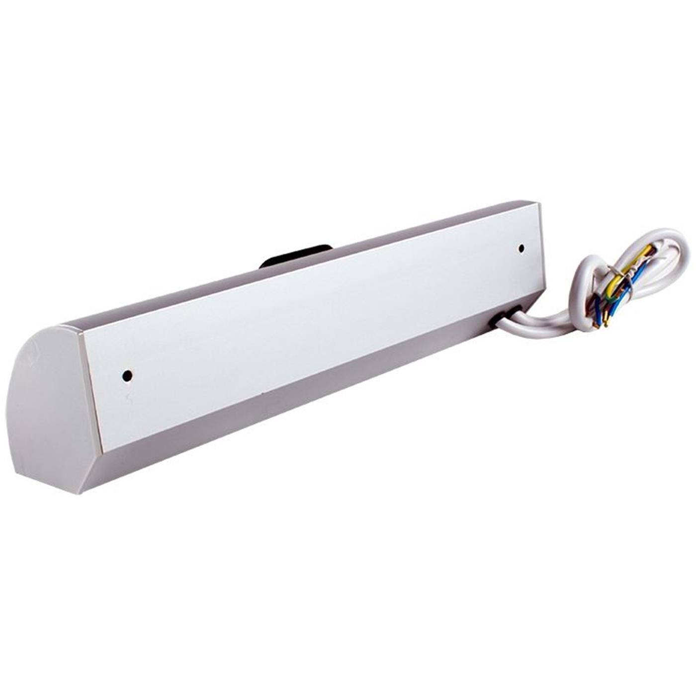 Lumonic ConerBox 2x Schuko Steckdose + 1x Schalter Tischsteckdose silber I 2 Steckdosen mit 230V max. 3600W I Größe 275 x 64 x 64mm Ideal zur Eckmontage