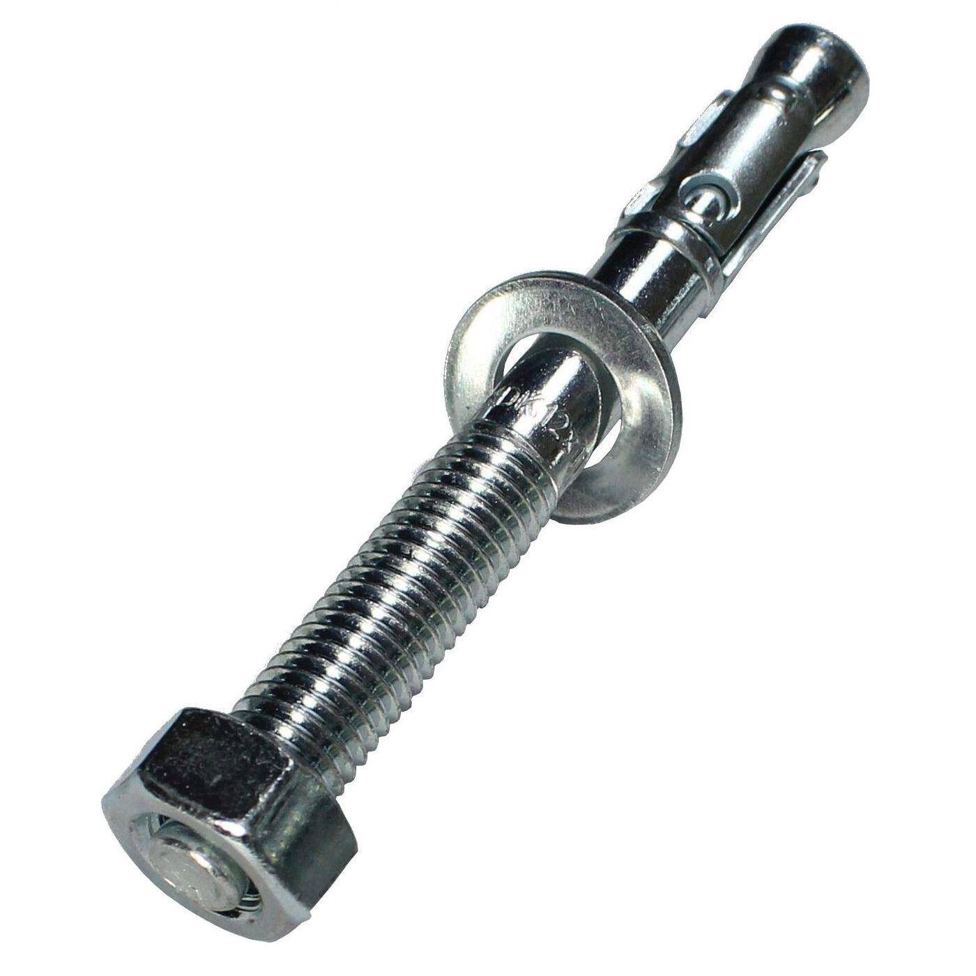 M12 x 110mm Schwerlastanker Verzinkt Keilanker Metalldübel Bolzenanker Blitzdübel