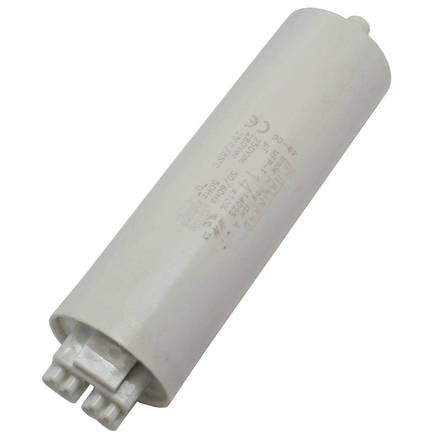 Capacitor 14µF 250V 30x93mm Push-In Italfarad 14uF