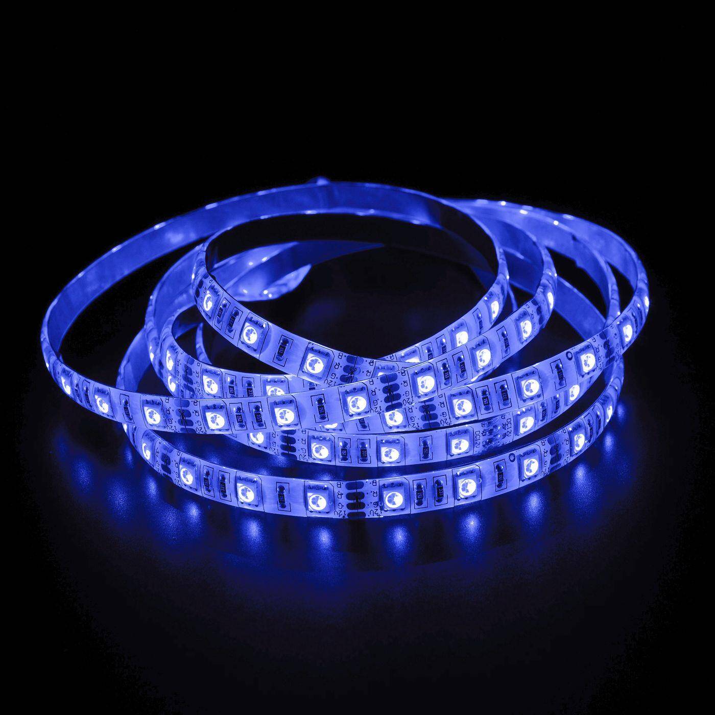 Lumonic LED Strip 5m RGB LED Leiste 12V IP65 300LEDs 60 LED/m SMD5050 I farbwechsel LED Streifen I LED Stripe 500cm, LED Band, LED Lichtband