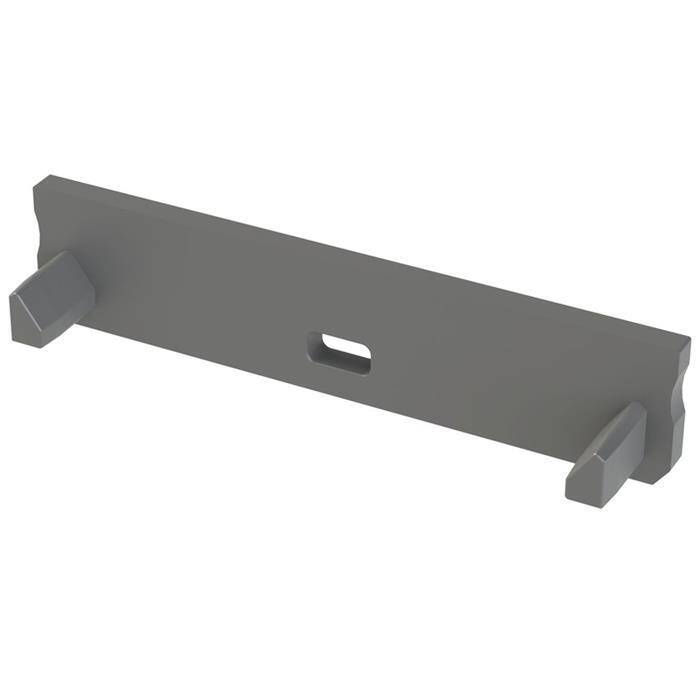 Endkappe für Lumonic Typ Solis LED Profile Halter Kunststoff Silber Endkappe für Lumonic Typ Solis LED Profile Halter Kunststoff Silber