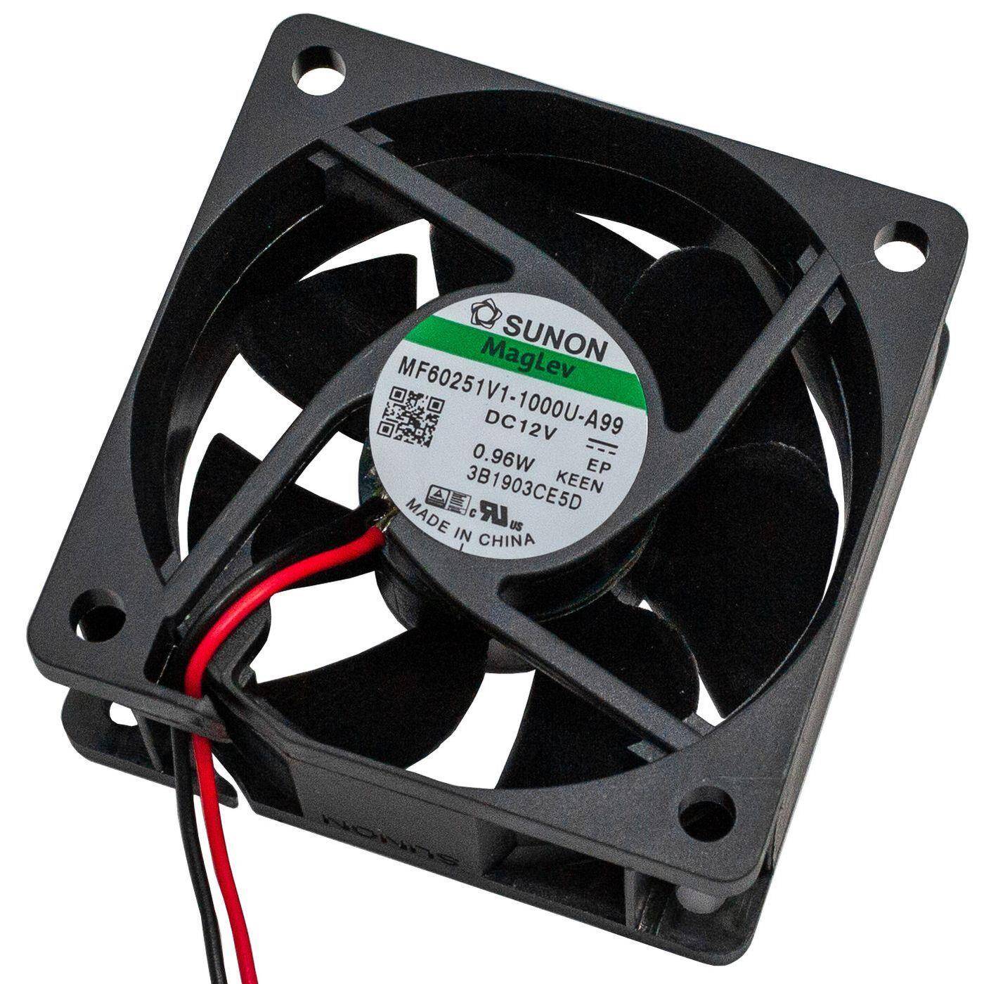 Lüfter 12V DC 0,9W 60x60x25mm 39,9m³/h 4500U/Min 39,9m³/h Sunon MF60251V11000UA99