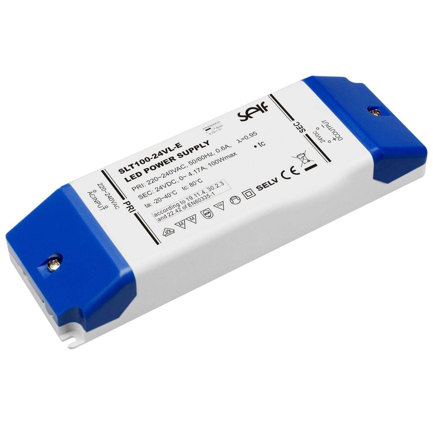 Self SLT100-12VL-E 100W 12V 8,33A LED power supply