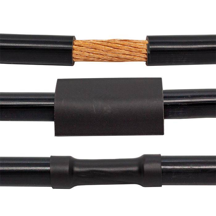 1m Heat shrink tubing with Adhesive 4:1 8 -> 2mm Black 1m Heat shrink tubing with Adhesive 4:1 8 -> 2mm Black