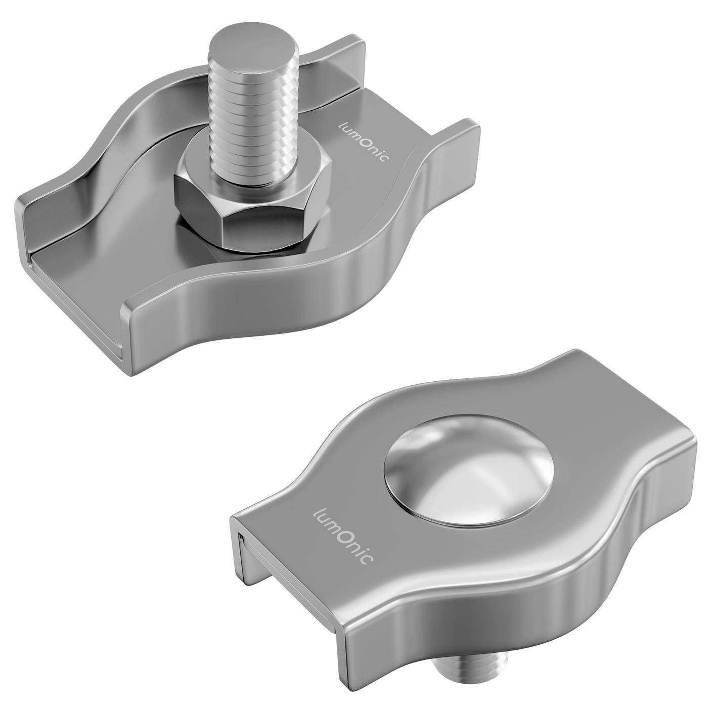 Drahtseilklemme Simplex Edelstahl V2A 304 10mm Seilklemme Drahtklemme