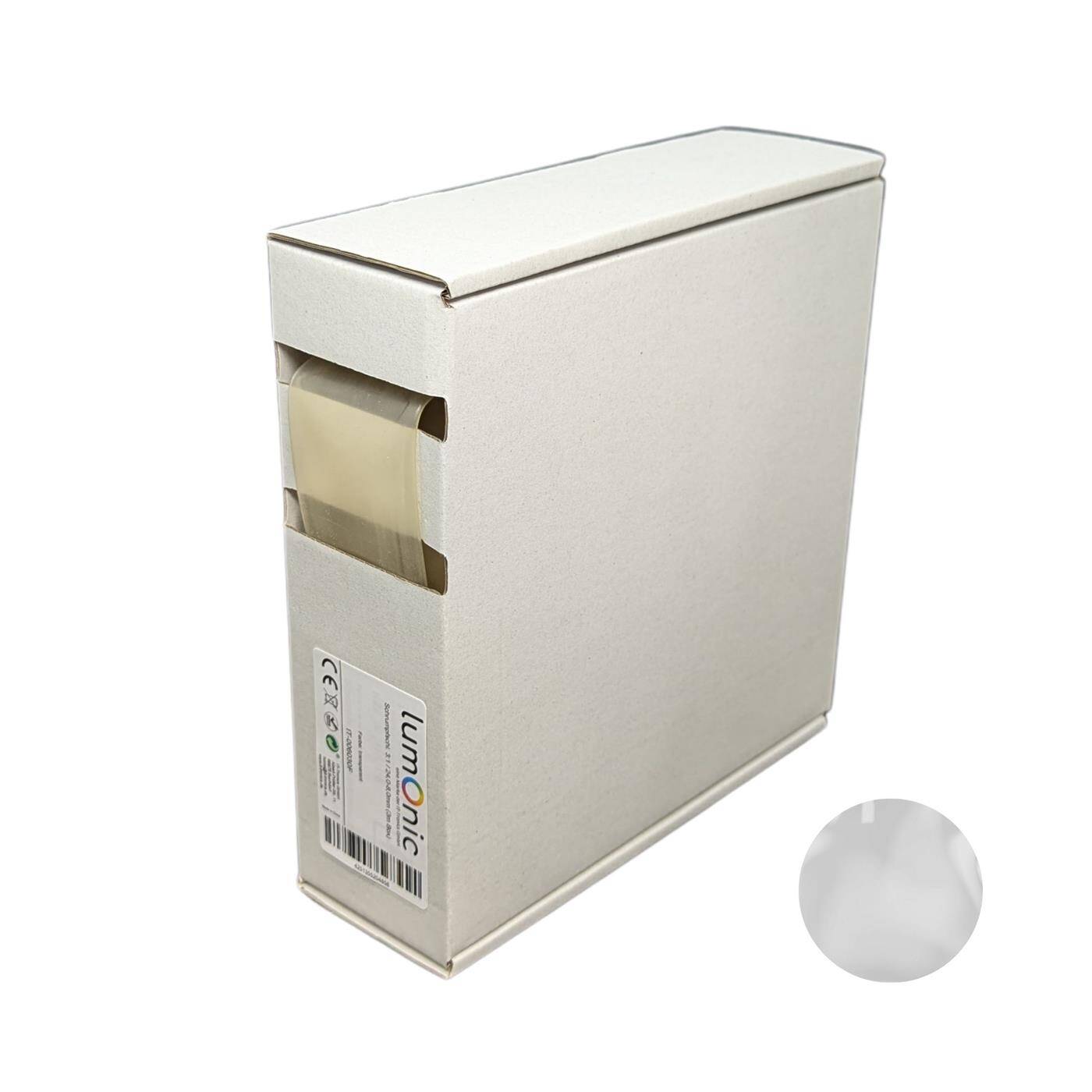 3m Schrumpfschlauch Box 3:1 24 -> 8mm Transparent Flexibel