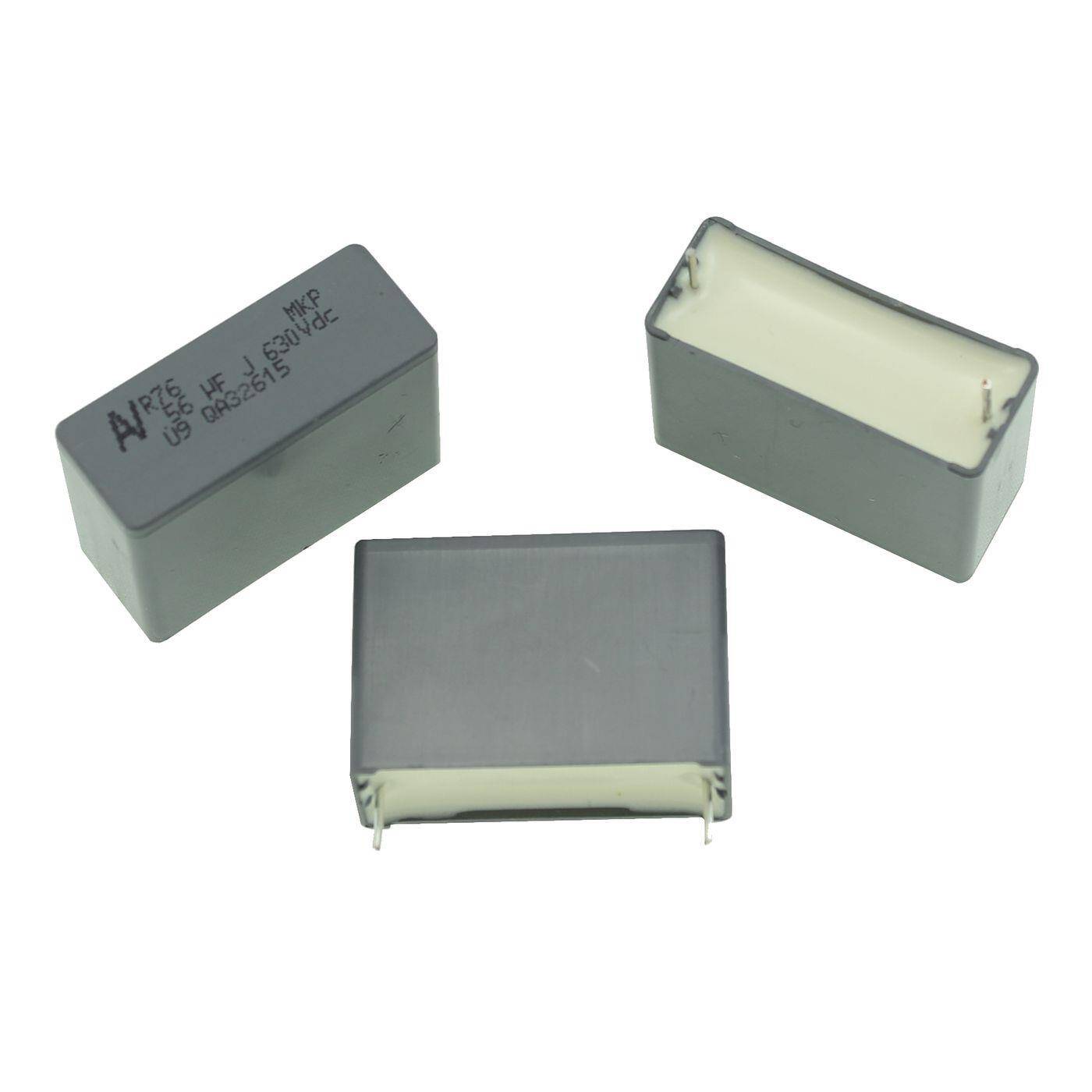 Arcotronics MKP Foil Capacitor | 0,56µF 630V DC I 2-Pin Connection I 2-Pin I 0,56uF, 560nF I Capacitor for crossover networks of loudspeakers or for interference suppression of electrical devices