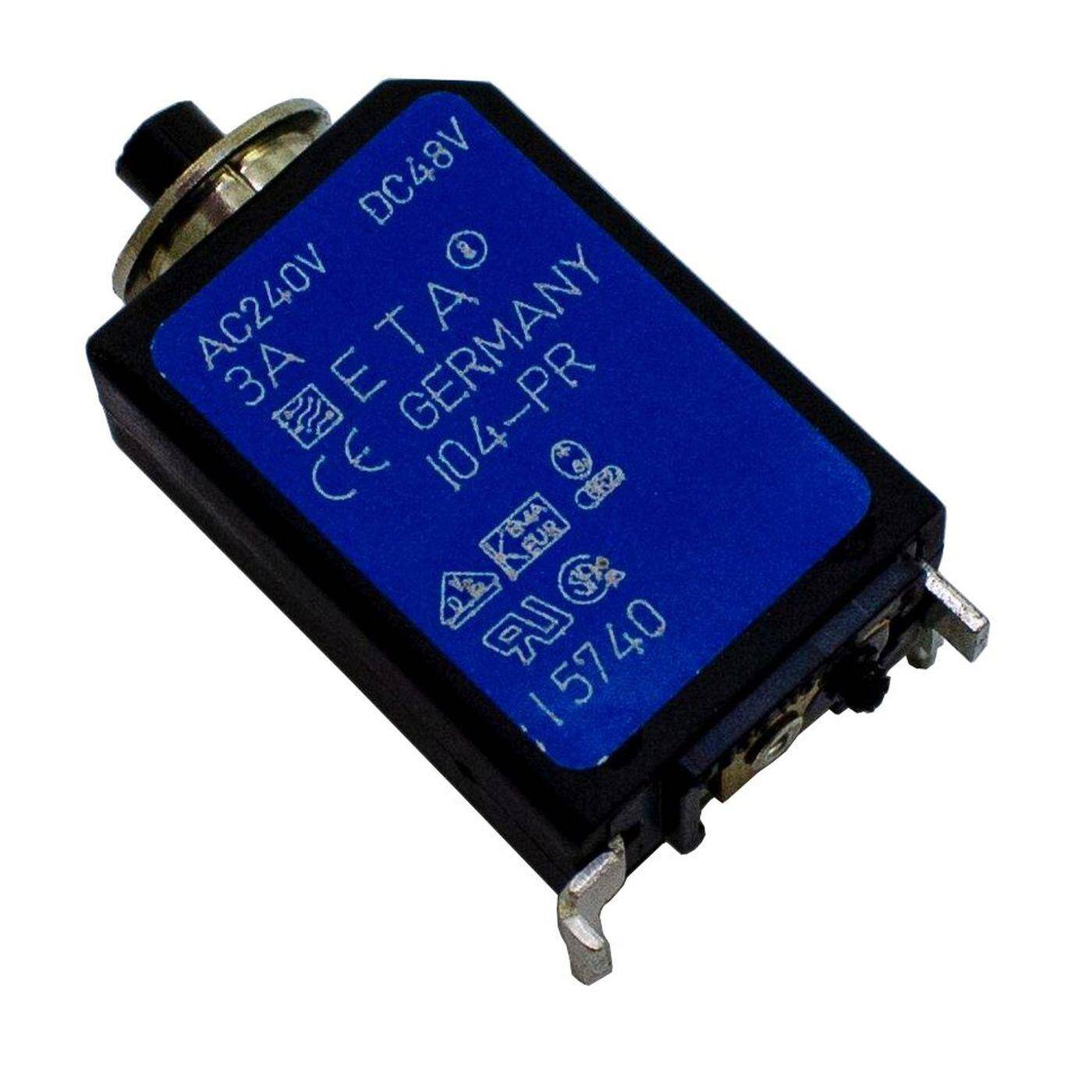 Thermischer Schutzschalter 240VAC 3A 48VDC ETA 104-PR Thermischer Schutzschalter 240VAC 3A 48VDC ETA 104-PR