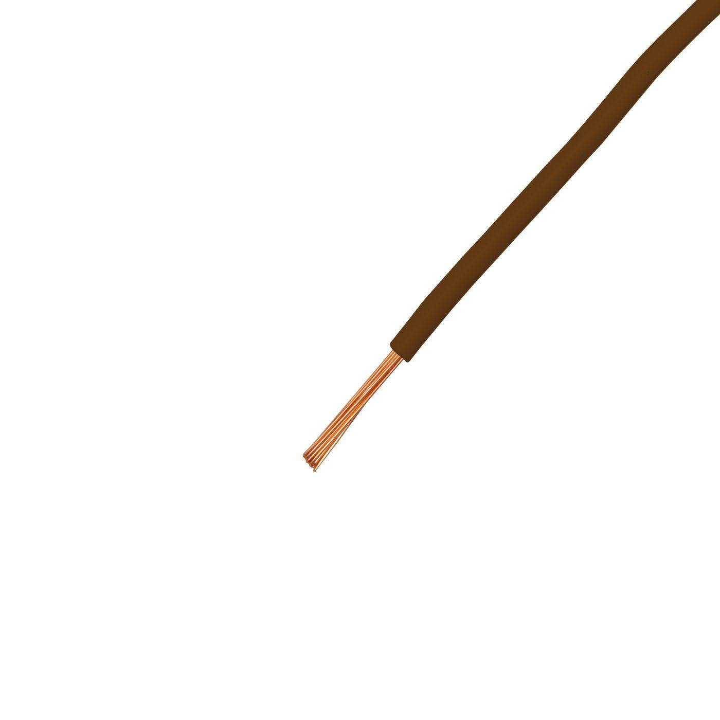 1m FLRY Fahrzeugleitung Braun 0,5mm² rund Kabel Litze KFZ Stromkabel 1m FLRY Fahrzeugleitung Braun 0,5mm² rund Kabel Litze KFZ Stromkabel