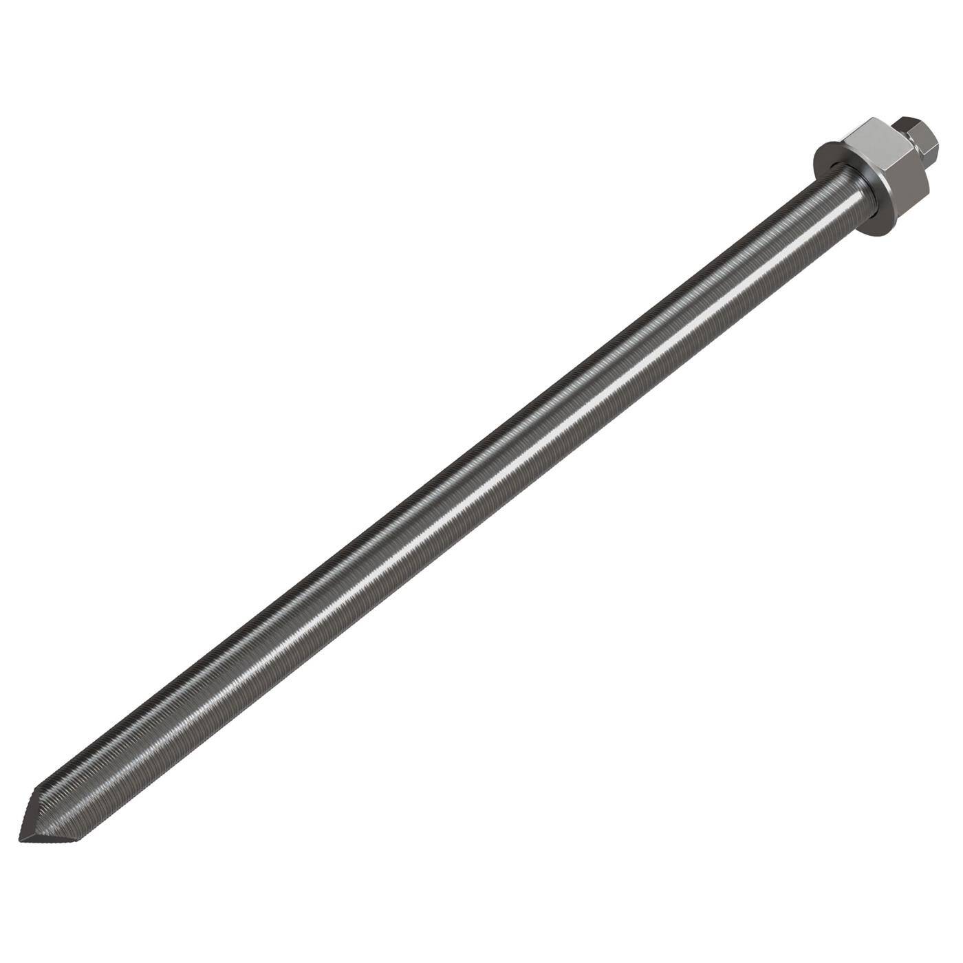M16 x 300mm Ankerstange Edelstahl A4 Metalldübel Schwerlastdübel Verbundankerstange