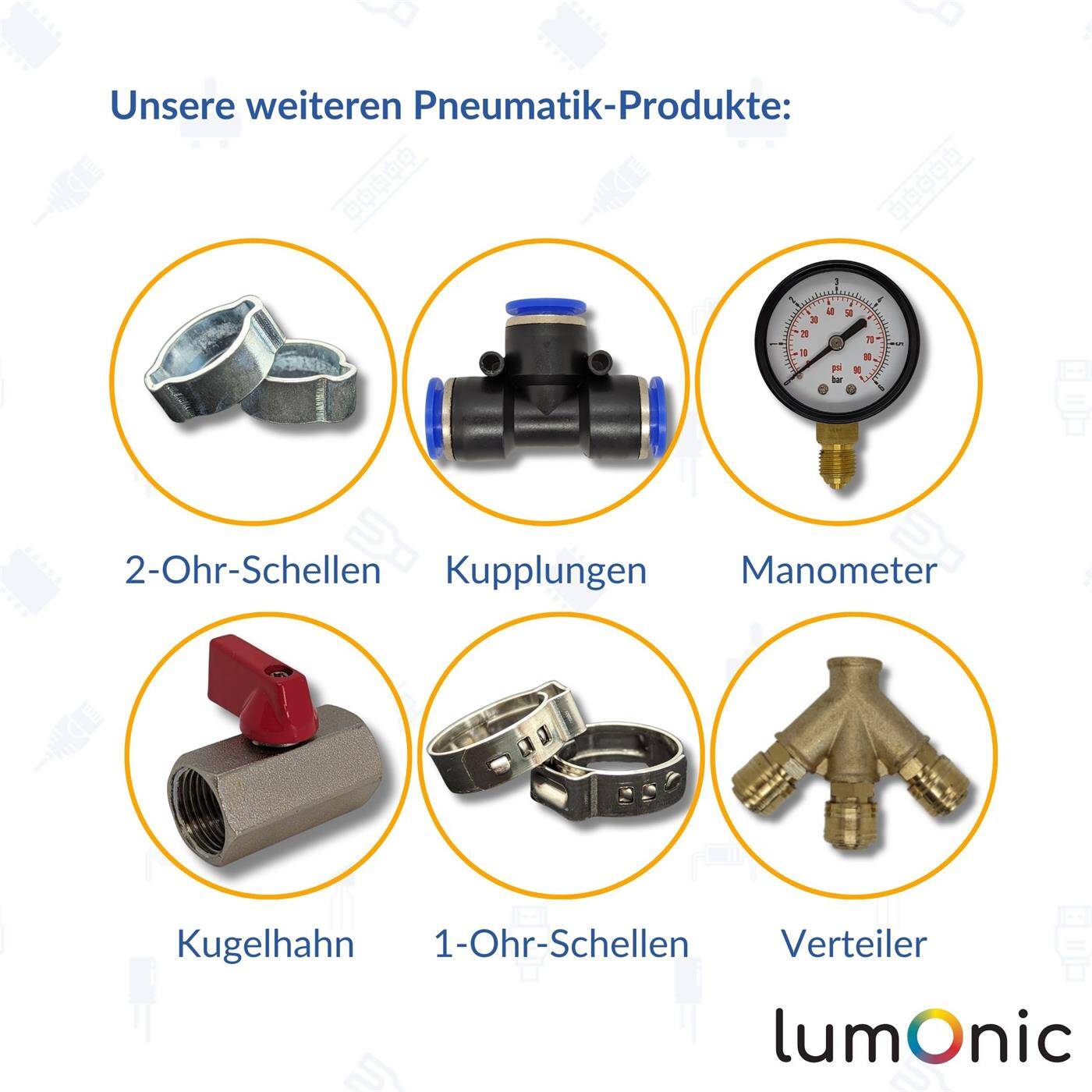 20m Druckluftschlauch PU 5/8mm Maschinenbau Pneumatiksysteme Werkstatt PU Schlauch Polyurethan flexibel, abriebfest