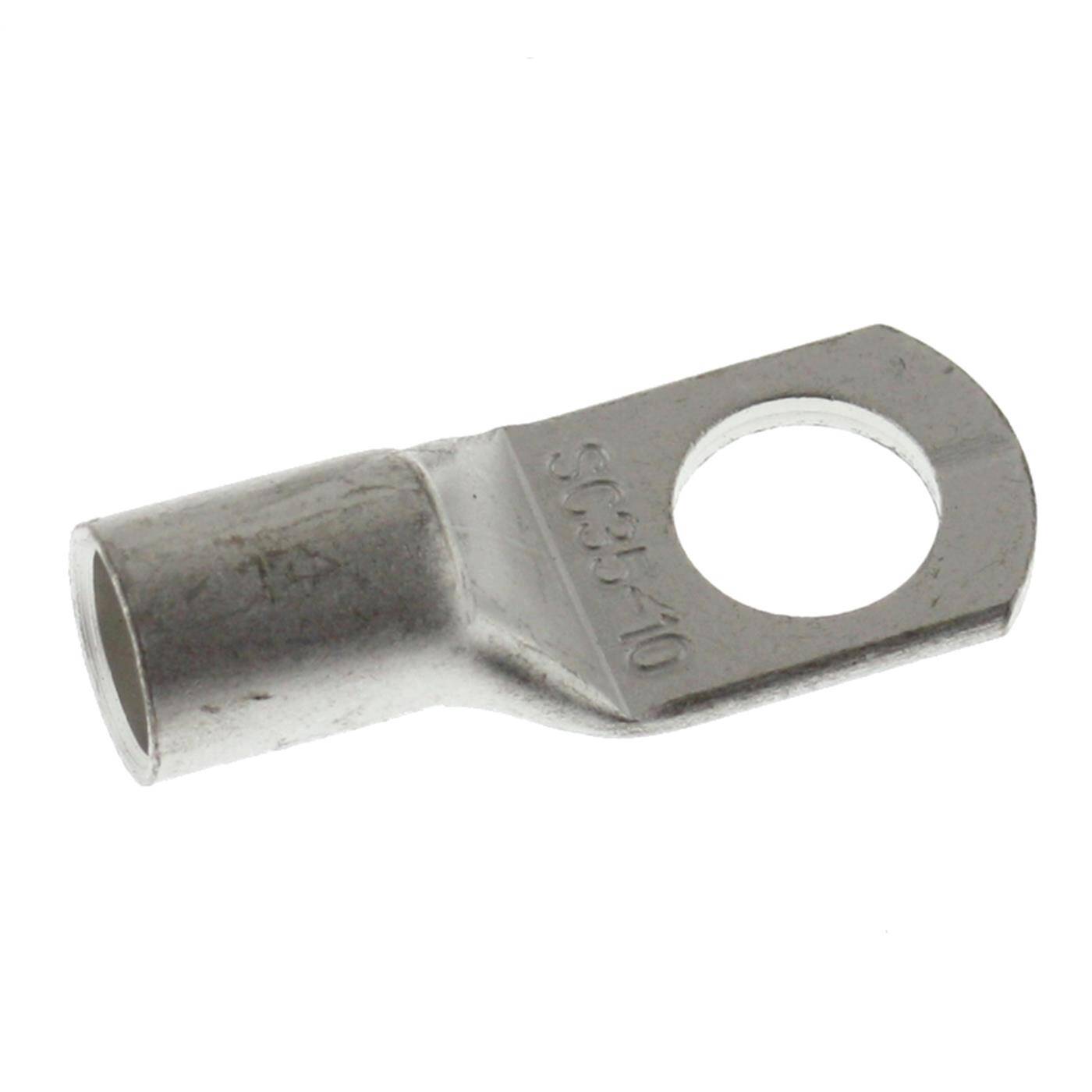 Rohrkabelschuh blank 35mm² Lochdurchmesser M10 SC35-10 Ringzunge Kupfer verzinnt Rohrkabelschuh blank 35mm² Lochdurchmesser M10 SC35-10 Ringzunge Kupfer verzinnt