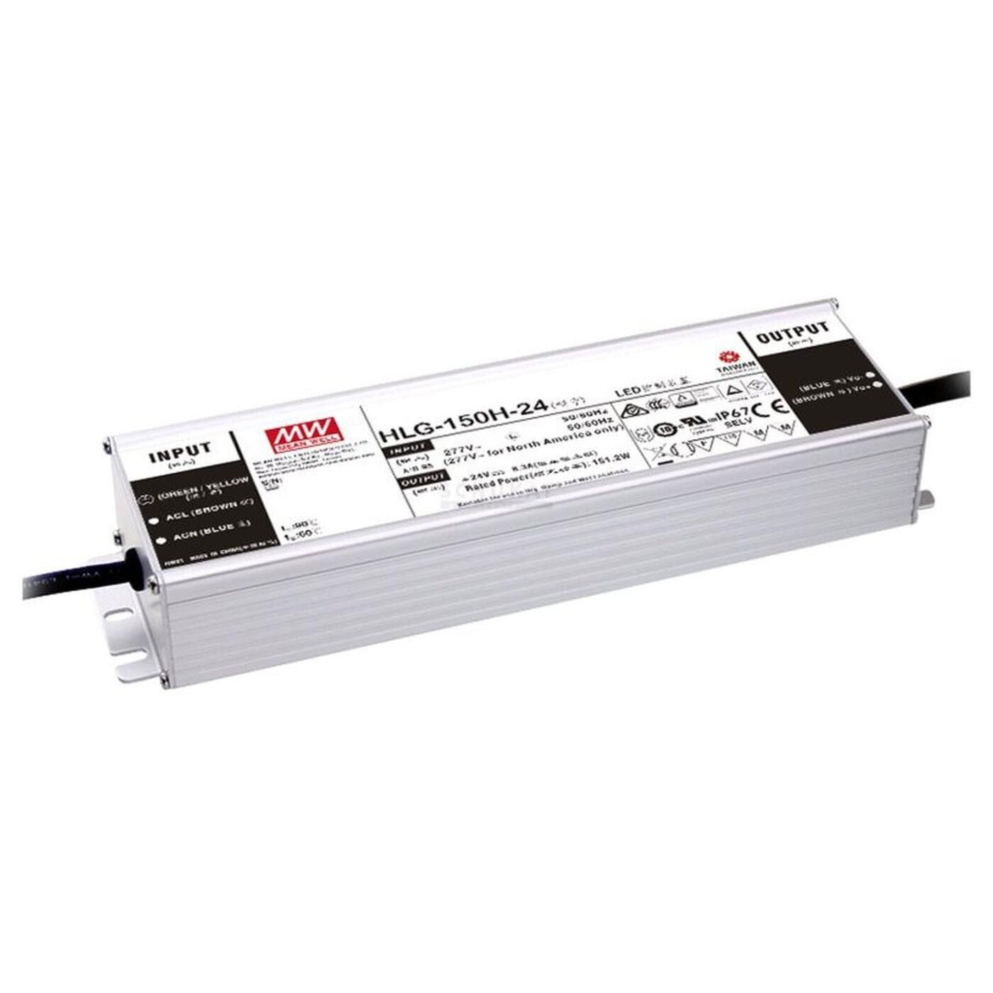 HLG-150H-12B 150W 12V 12,5A LED power supply Transformer Driver IP67 Dimmable 0-10V PWM