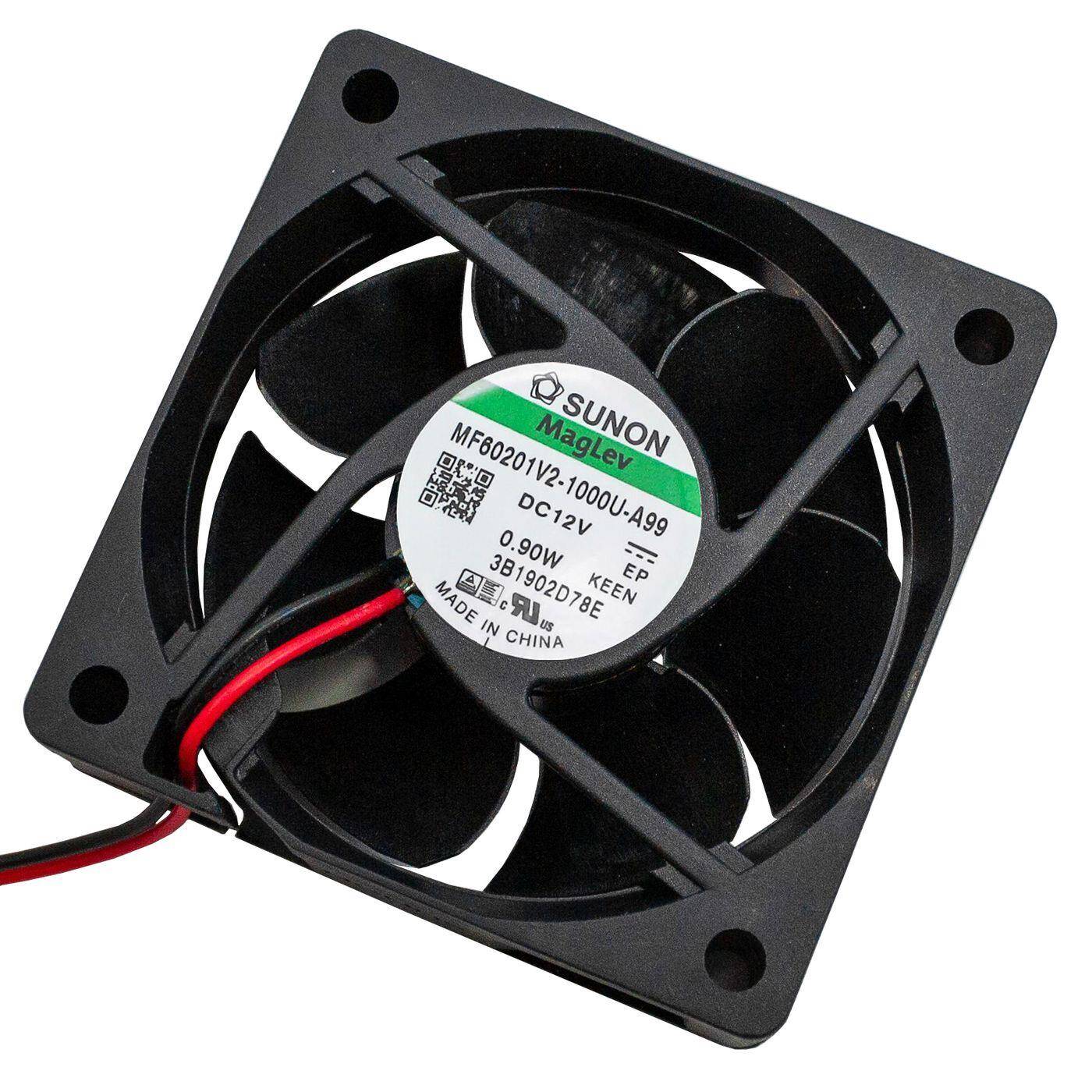 Fan 12V DC 0,78W 60x60x20mm 32,3m³/h 4200U/Min 32,3m³/h Sunon MF60201V21000UA99