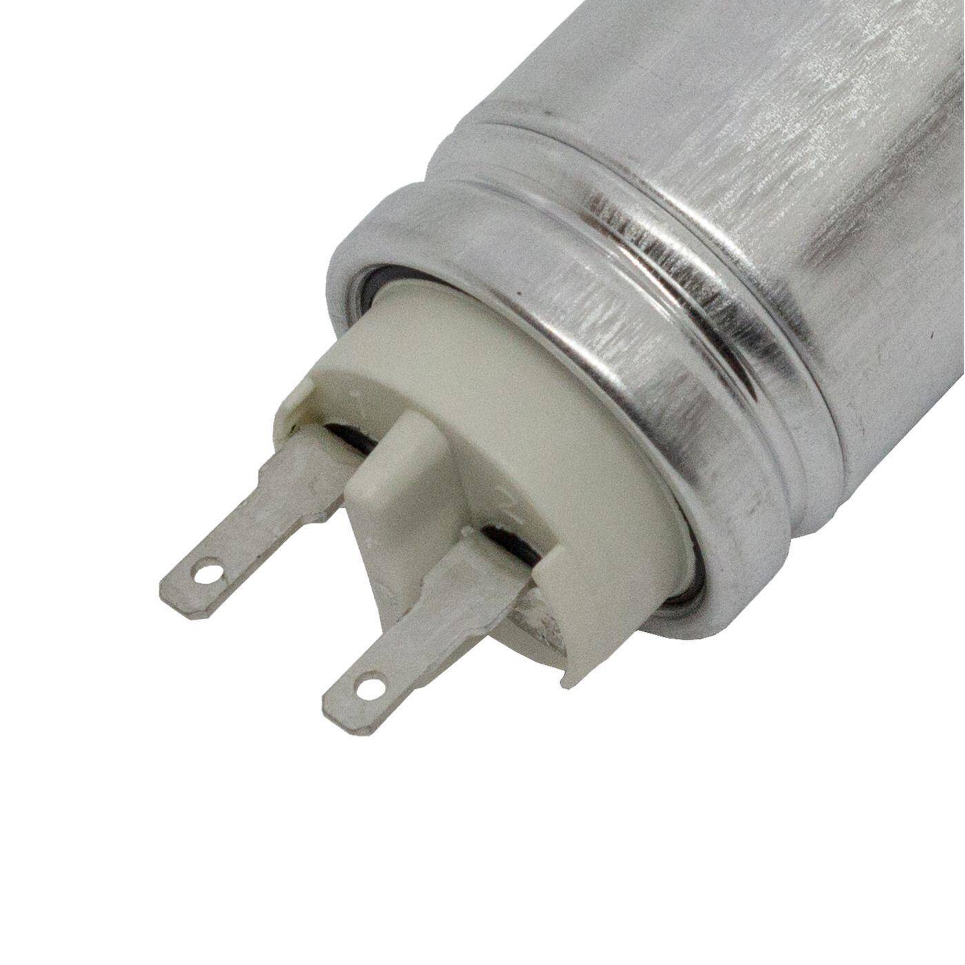 Anlaufkondensator Motorkondensator 1,5µF 450V 25x48mm Stecker 6,3x0,8mm Hydra MKP-500 1,5-A 1,5uF