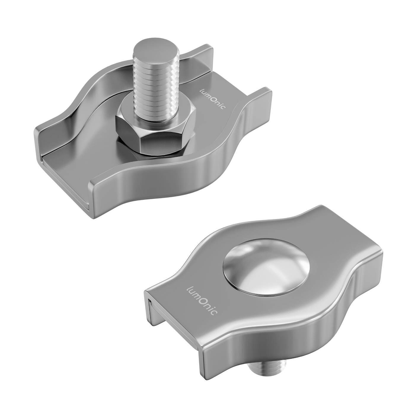 Drahtseilklemme Simplex Edelstahl V4A 316 4mm Seilklemme Drahtklemme Drahtseilklemme Simplex Edelstahl V4A 316 4mm Seilklemme Drahtklemme