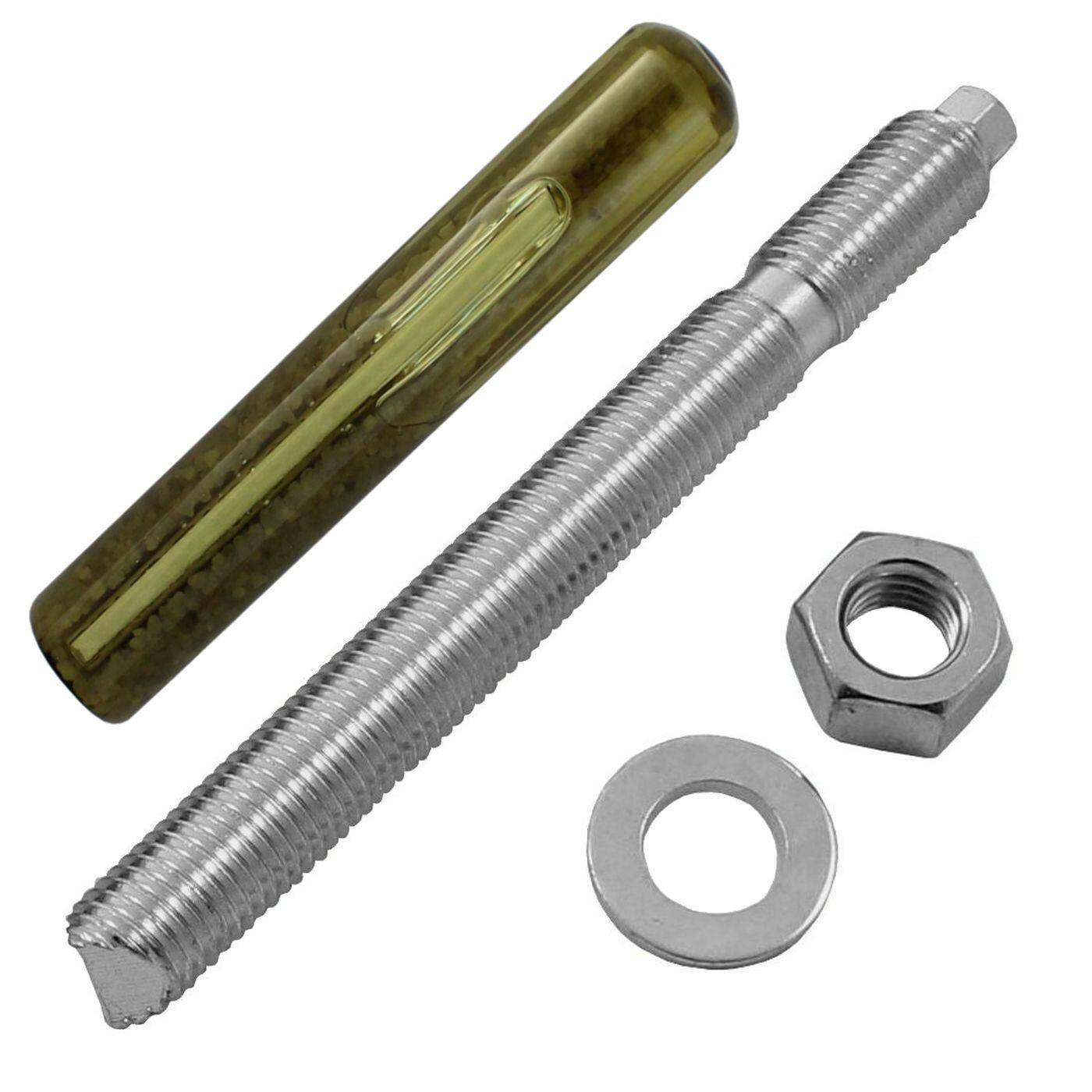 M16 x 165mm Ankerstange Edelstahl A4 Metalldübel Schwerlastdübel + Verbundankerpatrone M16 x 165mm Ankerstange Edelstahl A4 Metalldübel Schwerlastdübel + Verbundankerpatrone