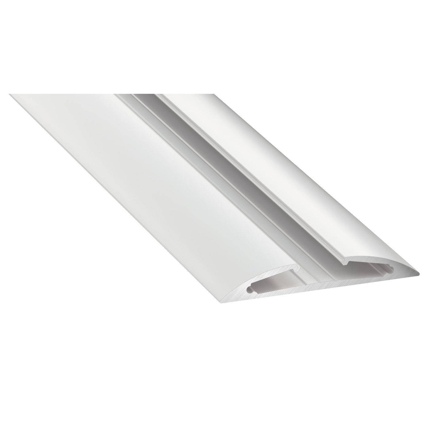 1m LED profile Reto White 55x8mm Aluminium Mounting profile for 12mm LED strips