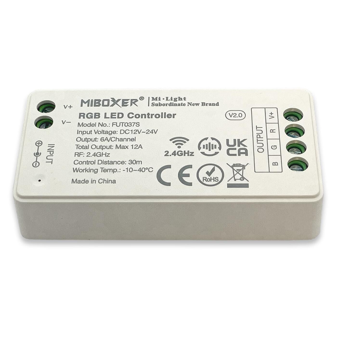 MiLight MiBoxer RGB LED 4-Zone Empfänger WLAN + RF 2,4GHz Controller