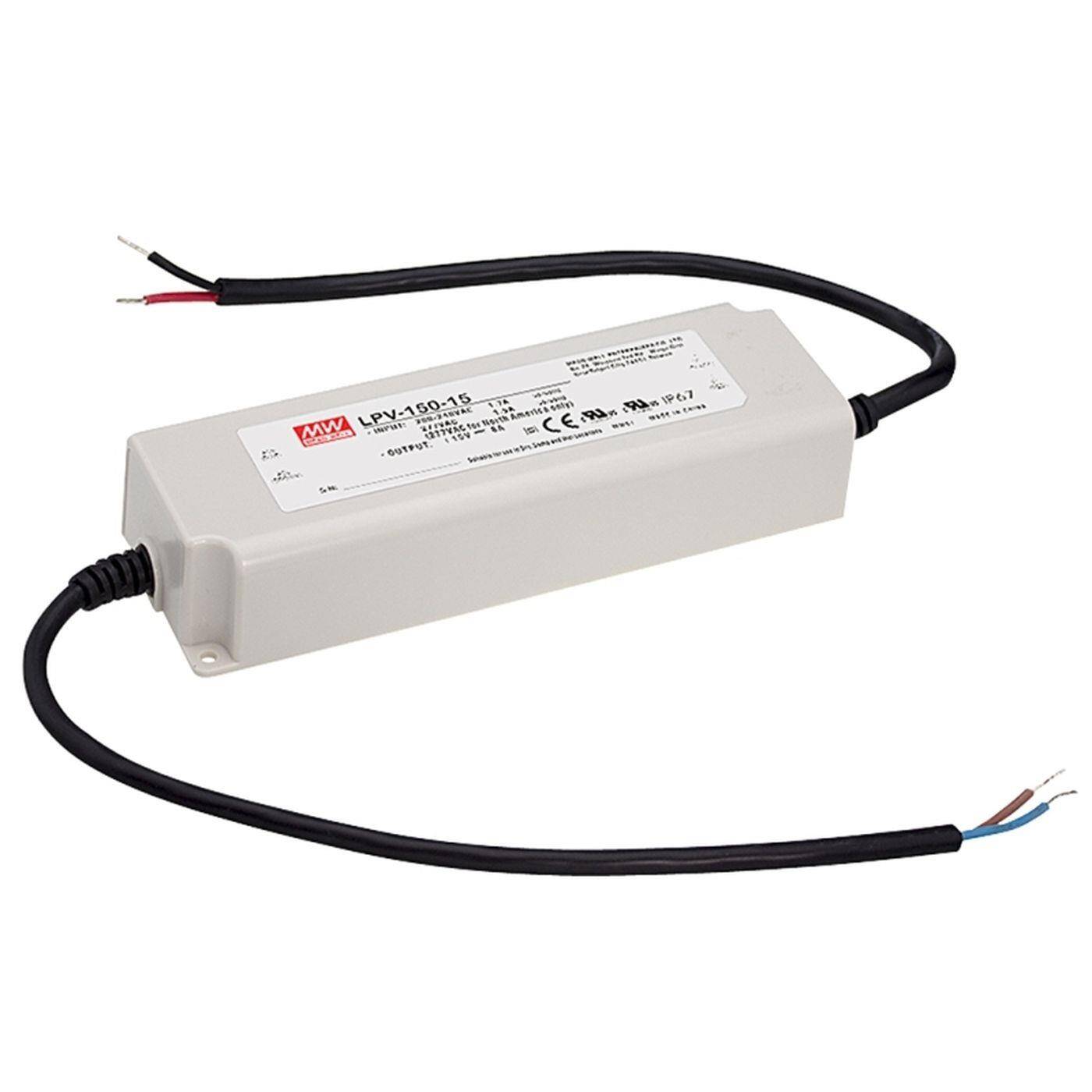 MEAN WELL LPV-150-15 120W 15V 8A LED power supply IP67