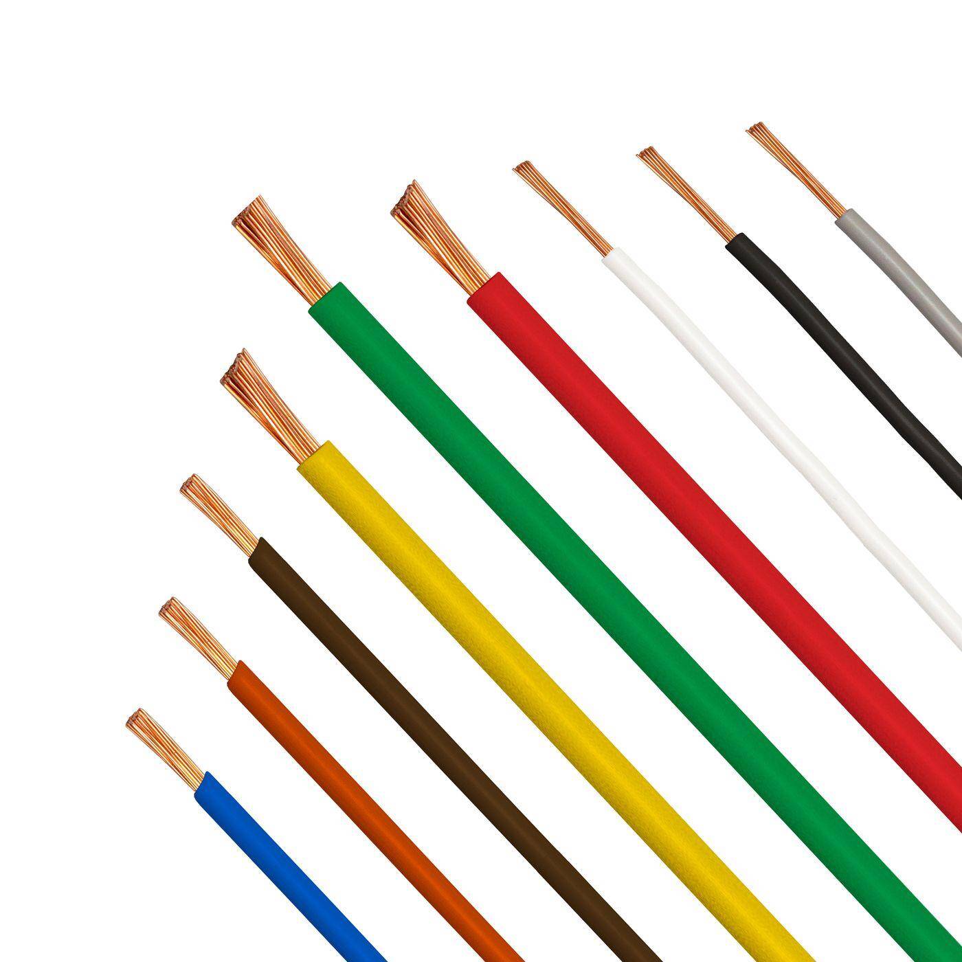 5-100m FLRY Fahrzeugleitung 0,35mm² - 2,5mm² rund Kabel Litze KFZ Stromkabel