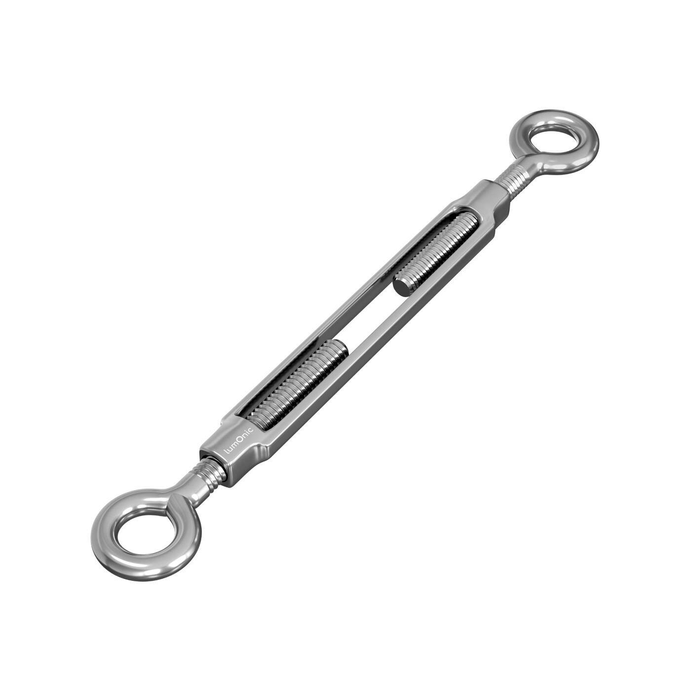 Seilspanner Öse-Öse Edelstahl V4A 316 M4 Spannschloss Wantenklemme