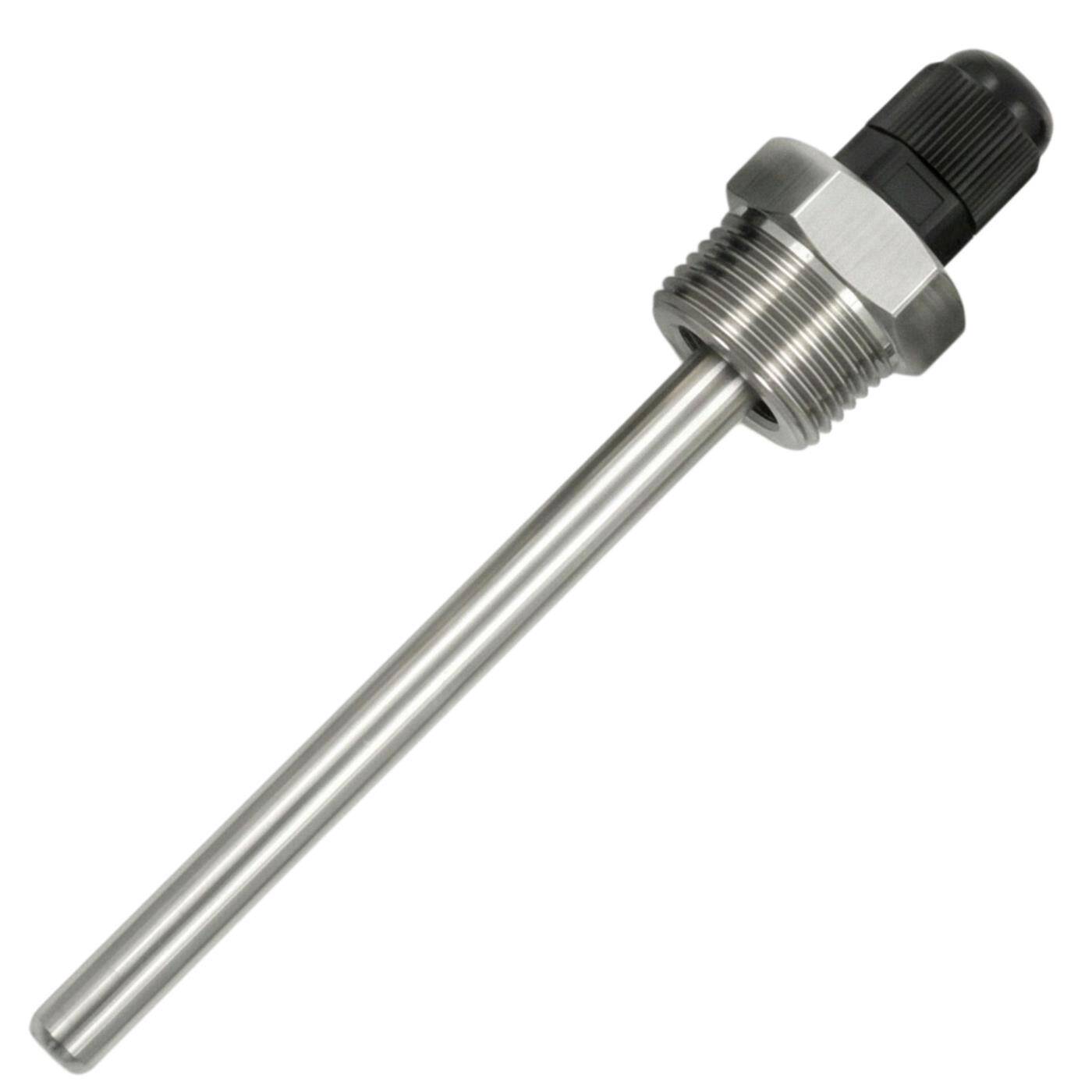 Tauchhülse V2A Edelstahl 1/2 Zoll 150mm für 6mm Temperaturfühler für Pufferspeicher Heizung Solar & Smart Home