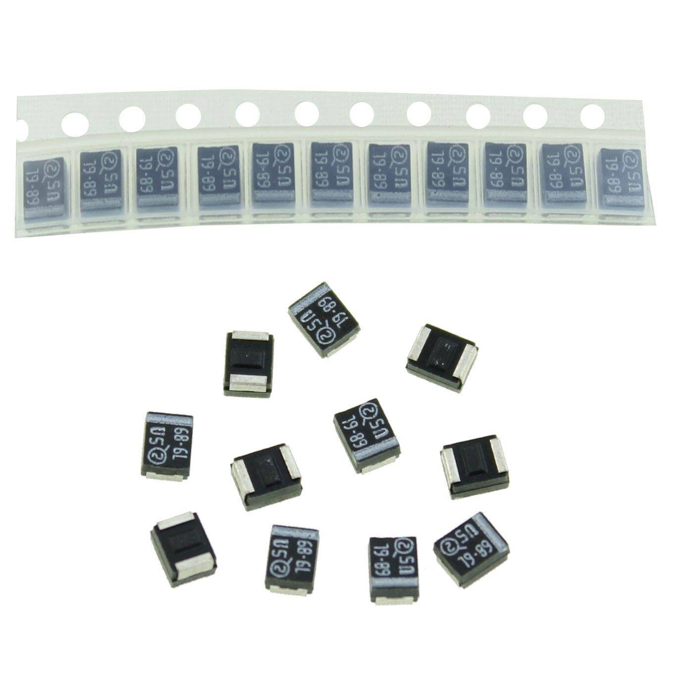 Tantal Kondensator SMD B 68µF 6,3V 125°C 3,5x1,9mm Vishay 293D686X96R3B2TE3 68uF Tantal Kondensator SMD B 68µF 6,3V 125°C 3,5x1,9mm Vishay 293D686X96R3B2TE3 68uF