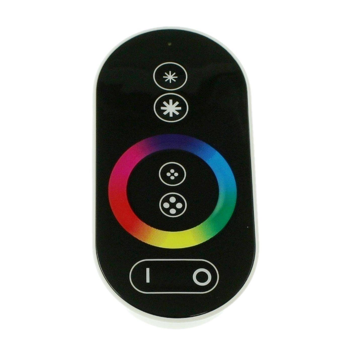 RGB LED Touch RF 6Key Controller schwarz 12...24V 144W RGB; 4-Pin
