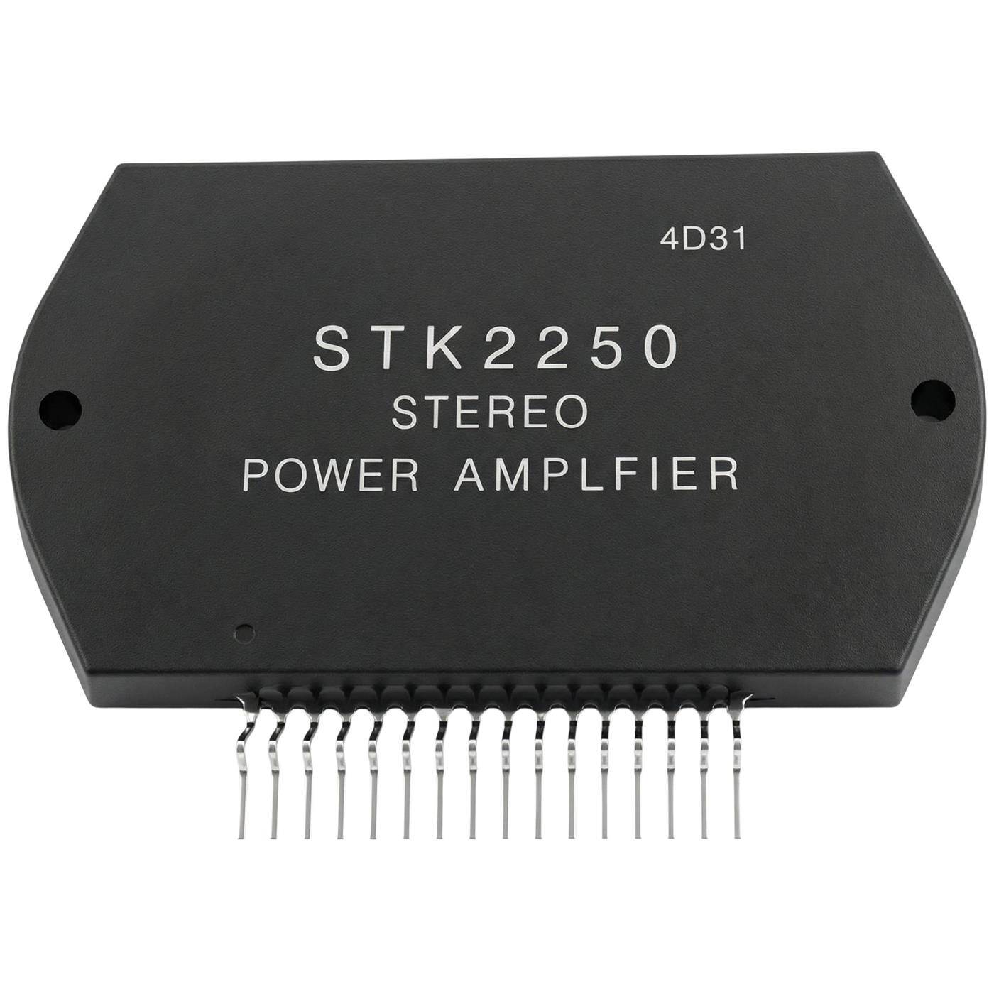 Hybrid IC STK2250 80x45mm Stereo Power amplifier